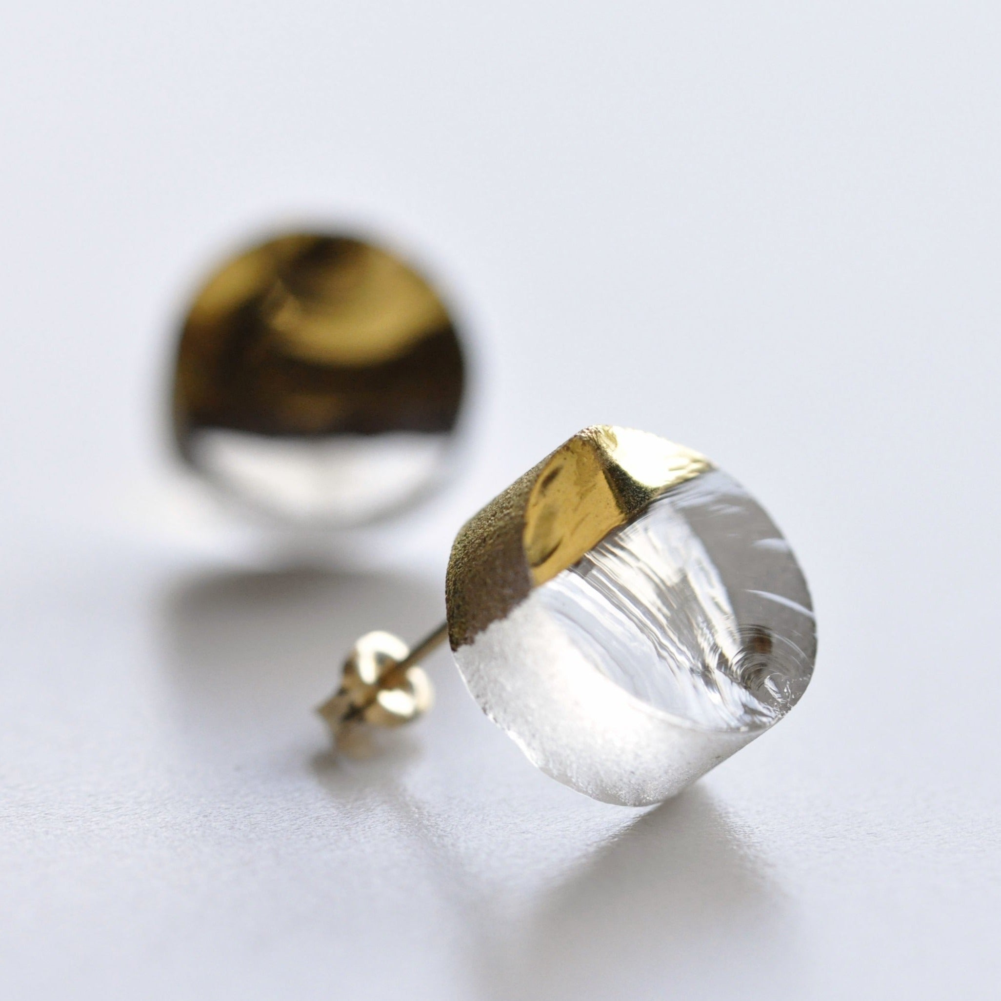 sorte glass jewelry Pierced Earring SGJ-101G