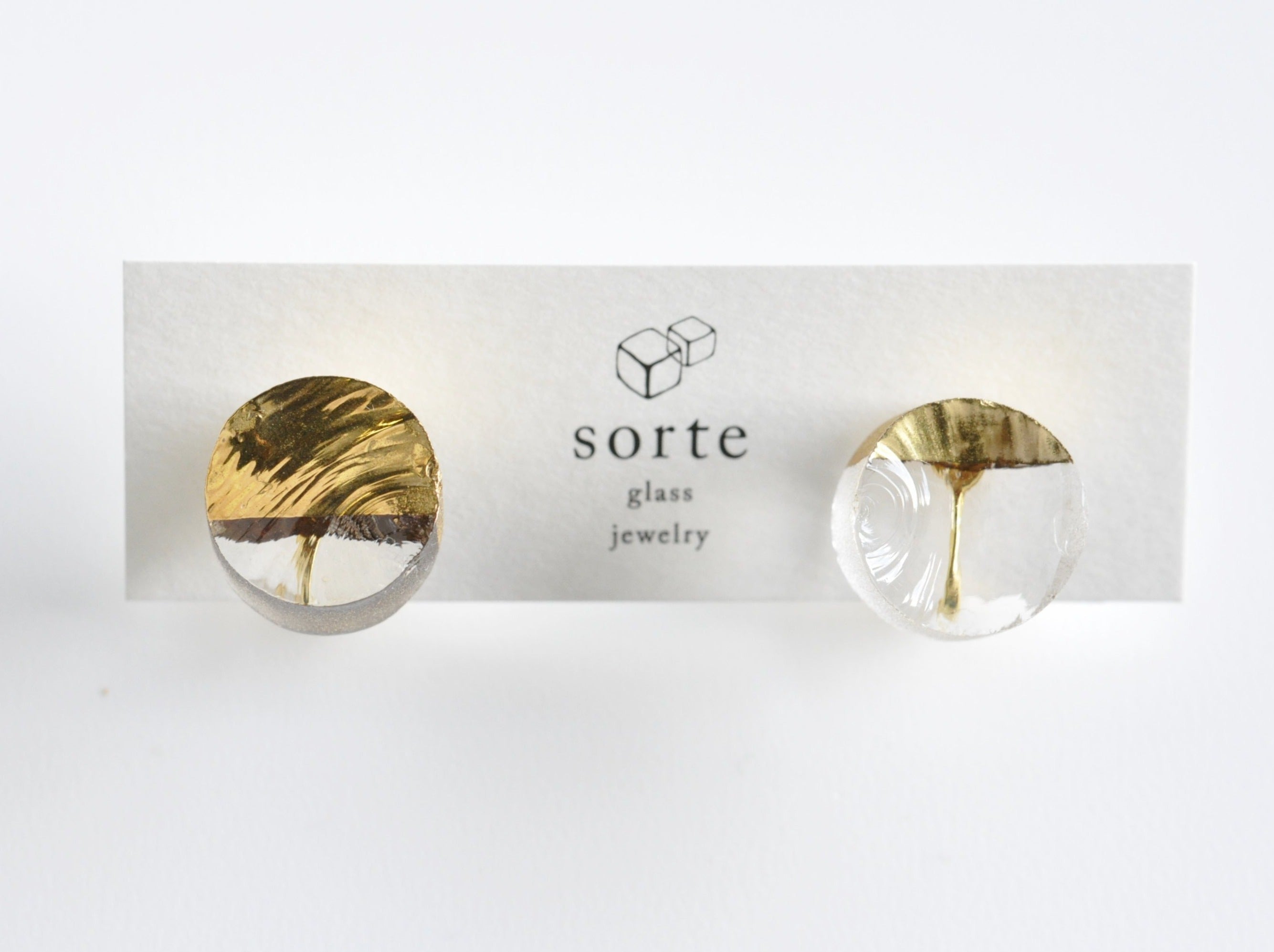 sorte glass jewelry Clip-on Earring SGJ-101GE