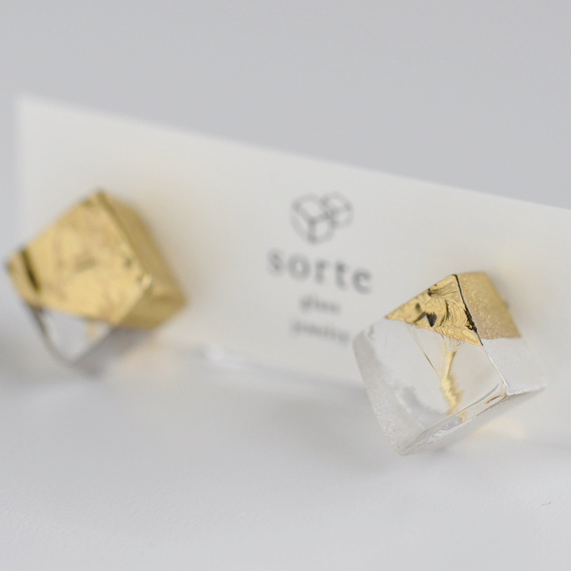 sorte glass jewelry Clip-on Earring SGJ-102GE