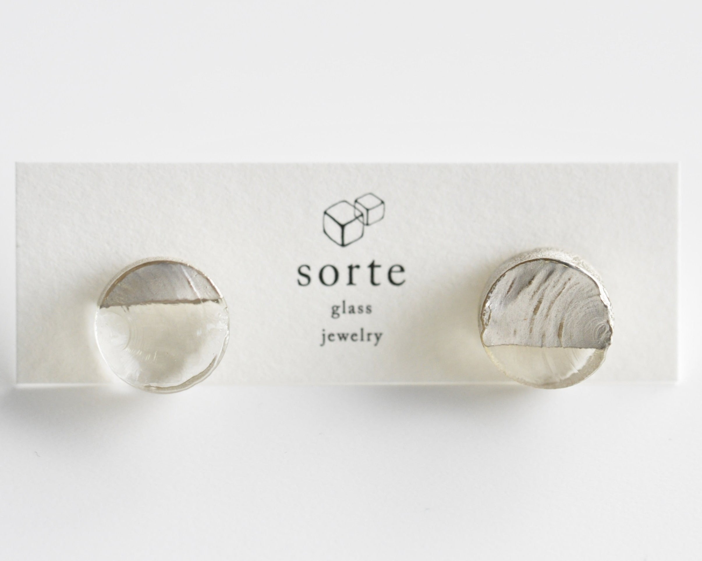 sorte glass jewelry Pierced Earring SGJ-101S
