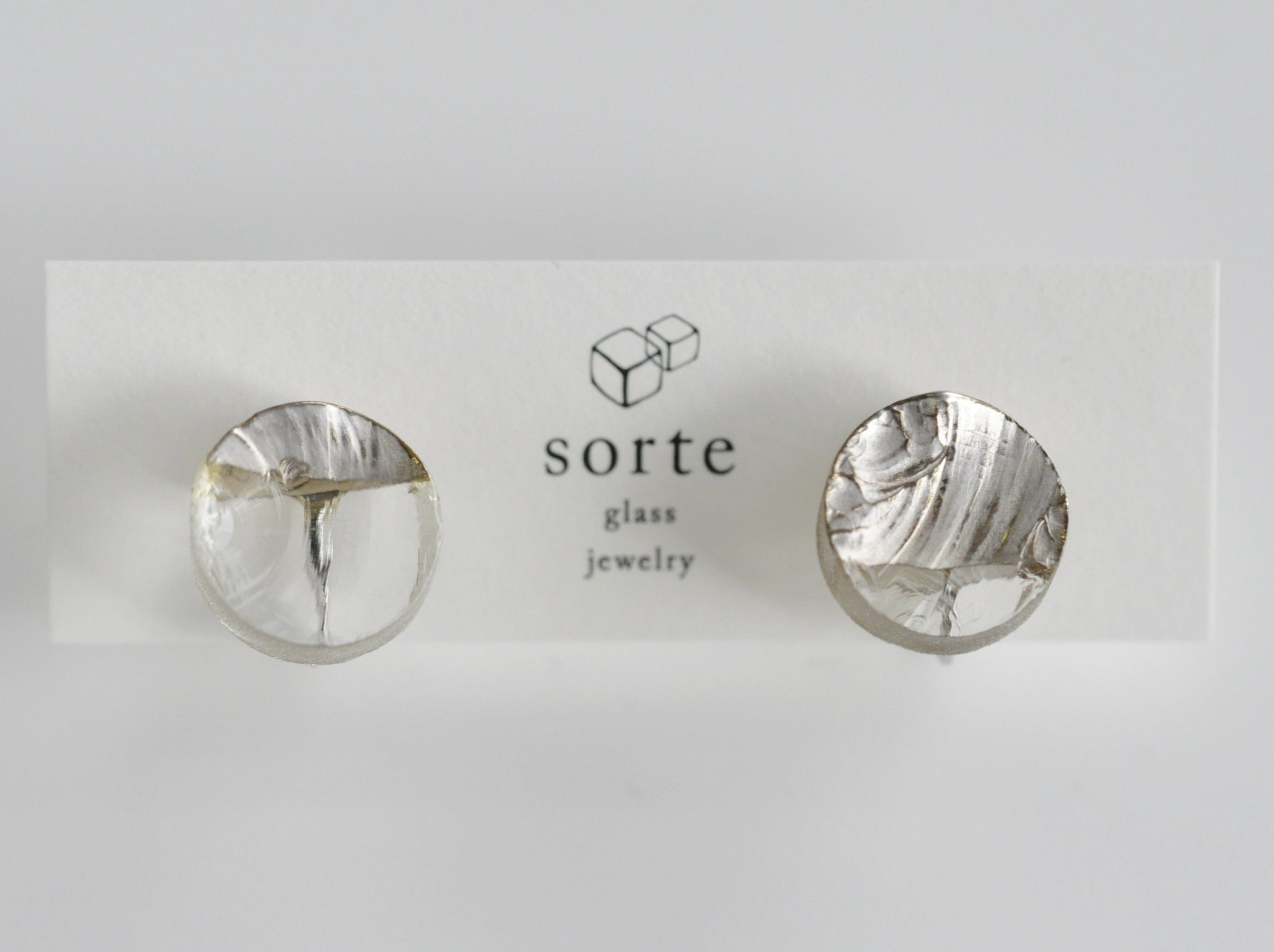 sorte glass jewelry Clip-on Earring SGJ-101SE