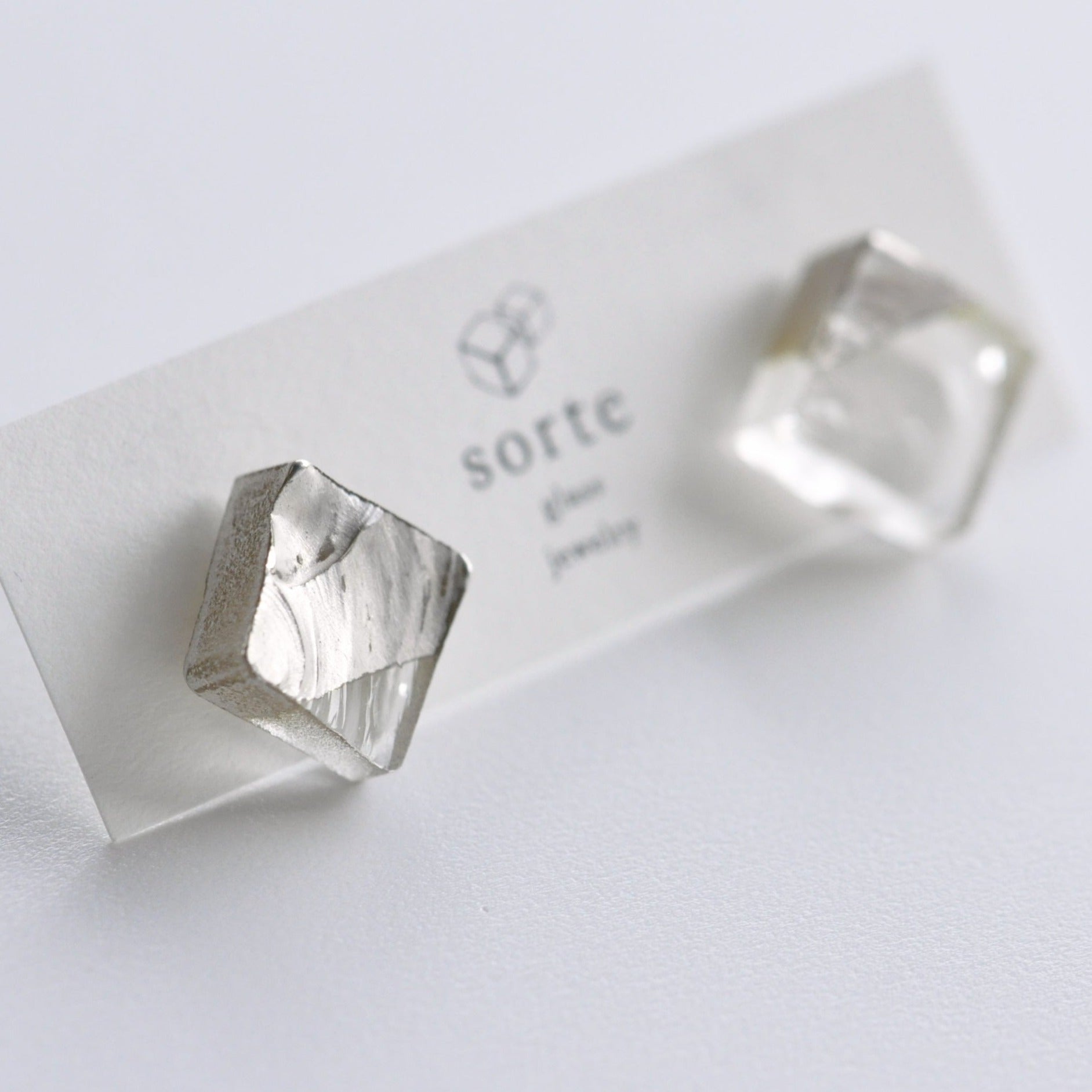 sorte glass jewelry Pierced Earring SGJ-102S