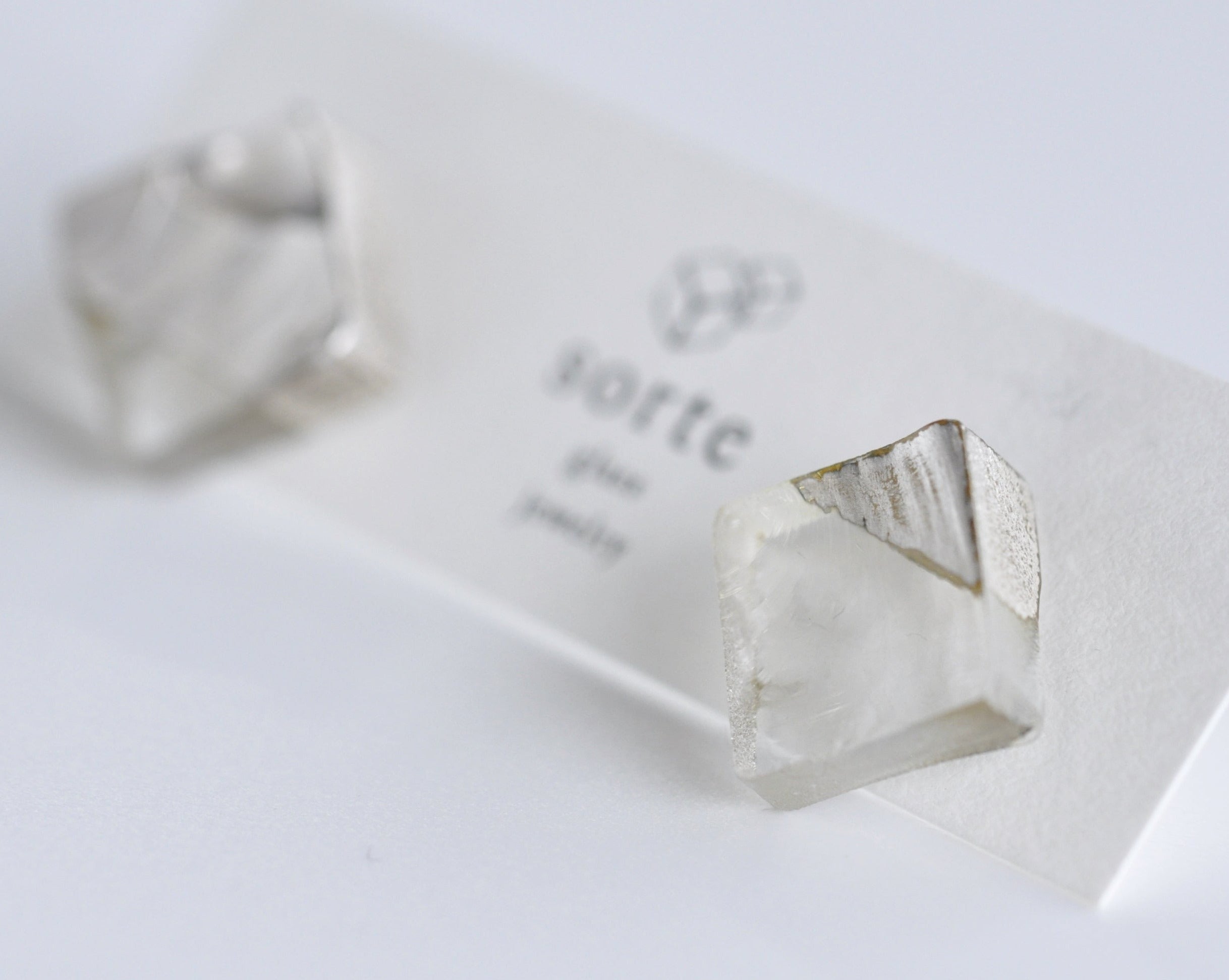 sorte glass jewelry Pierced Earring SGJ-102S