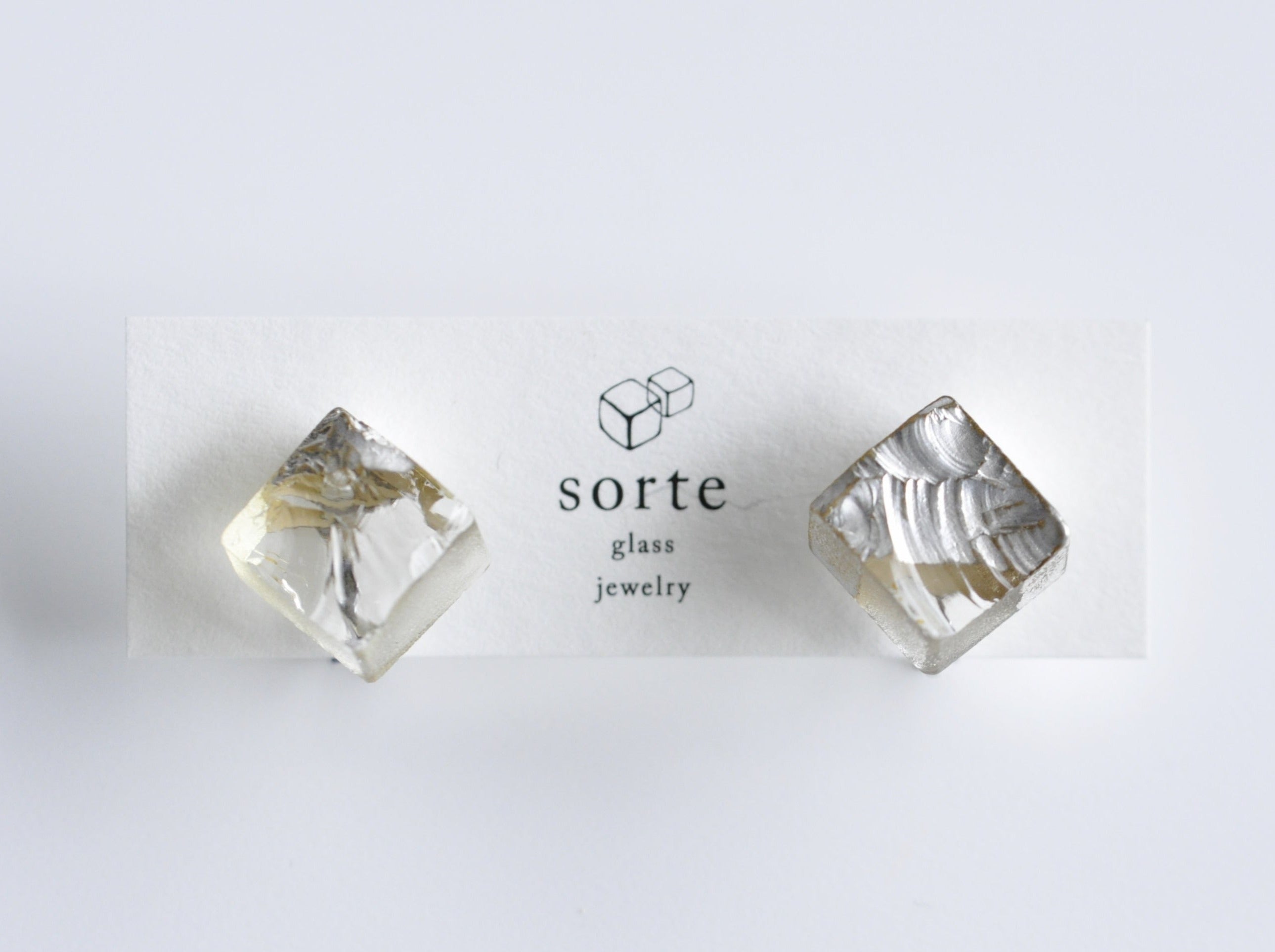 sorte glass jewelry Clip-on Earring SGJ-102SE