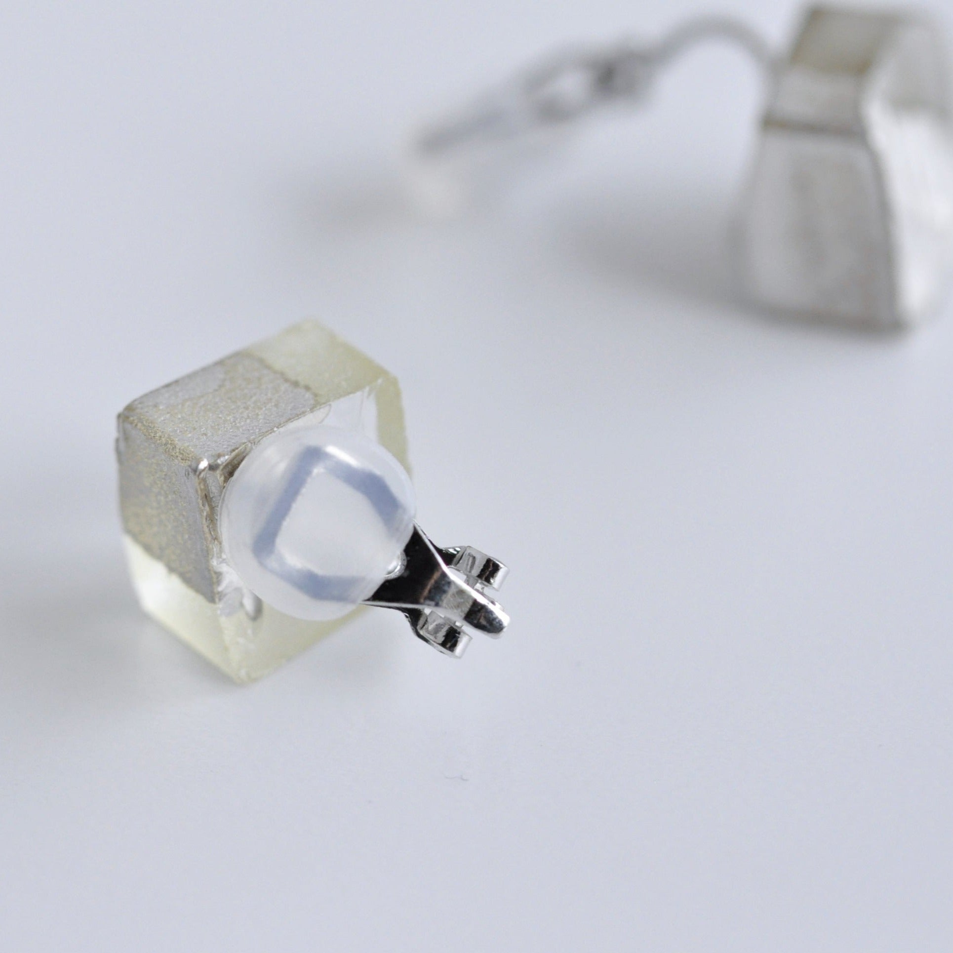 sorte glass jewelry Clip-on Earring SGJ-102SE
