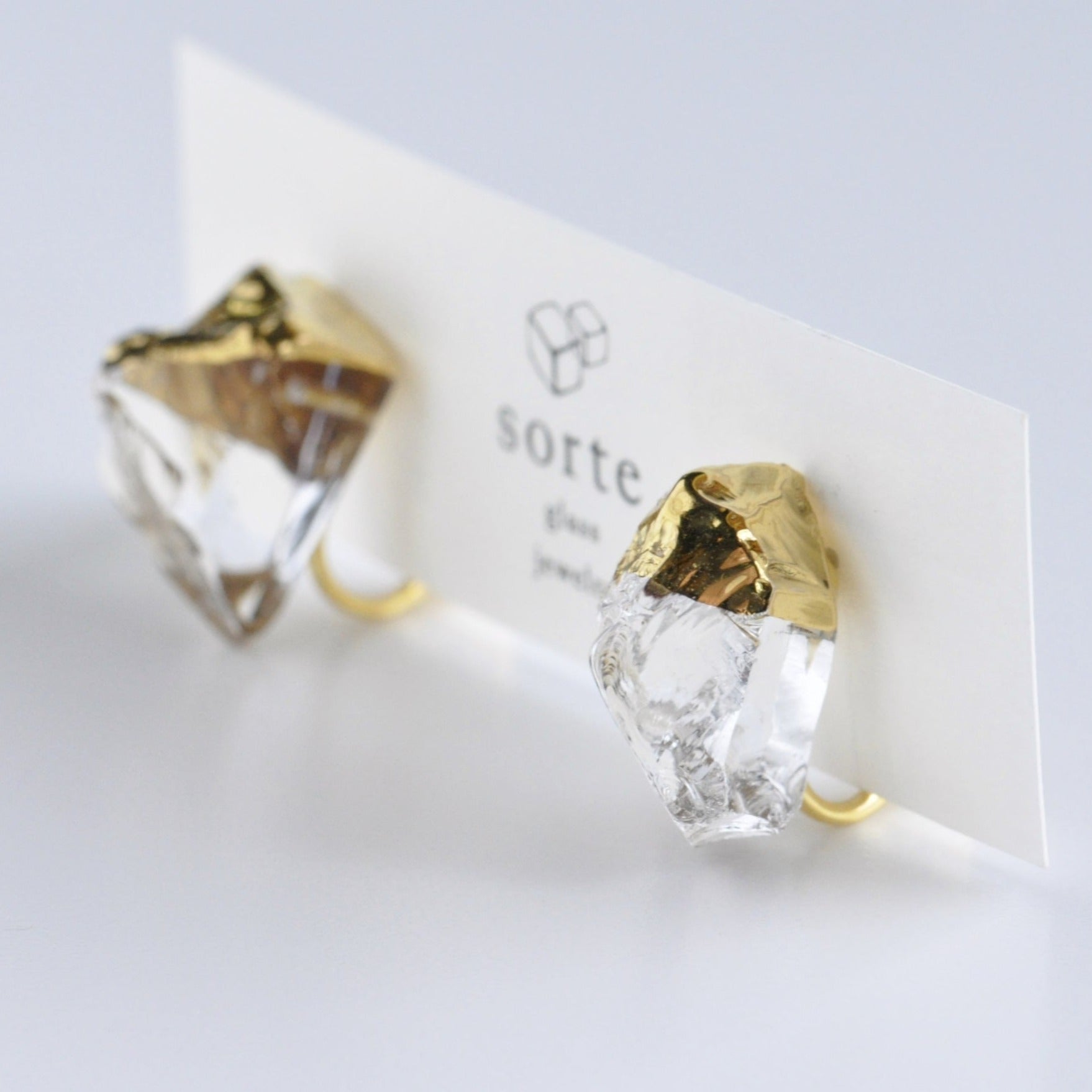 sorte glass jewelry Clip-on Earring SGJ-201GE