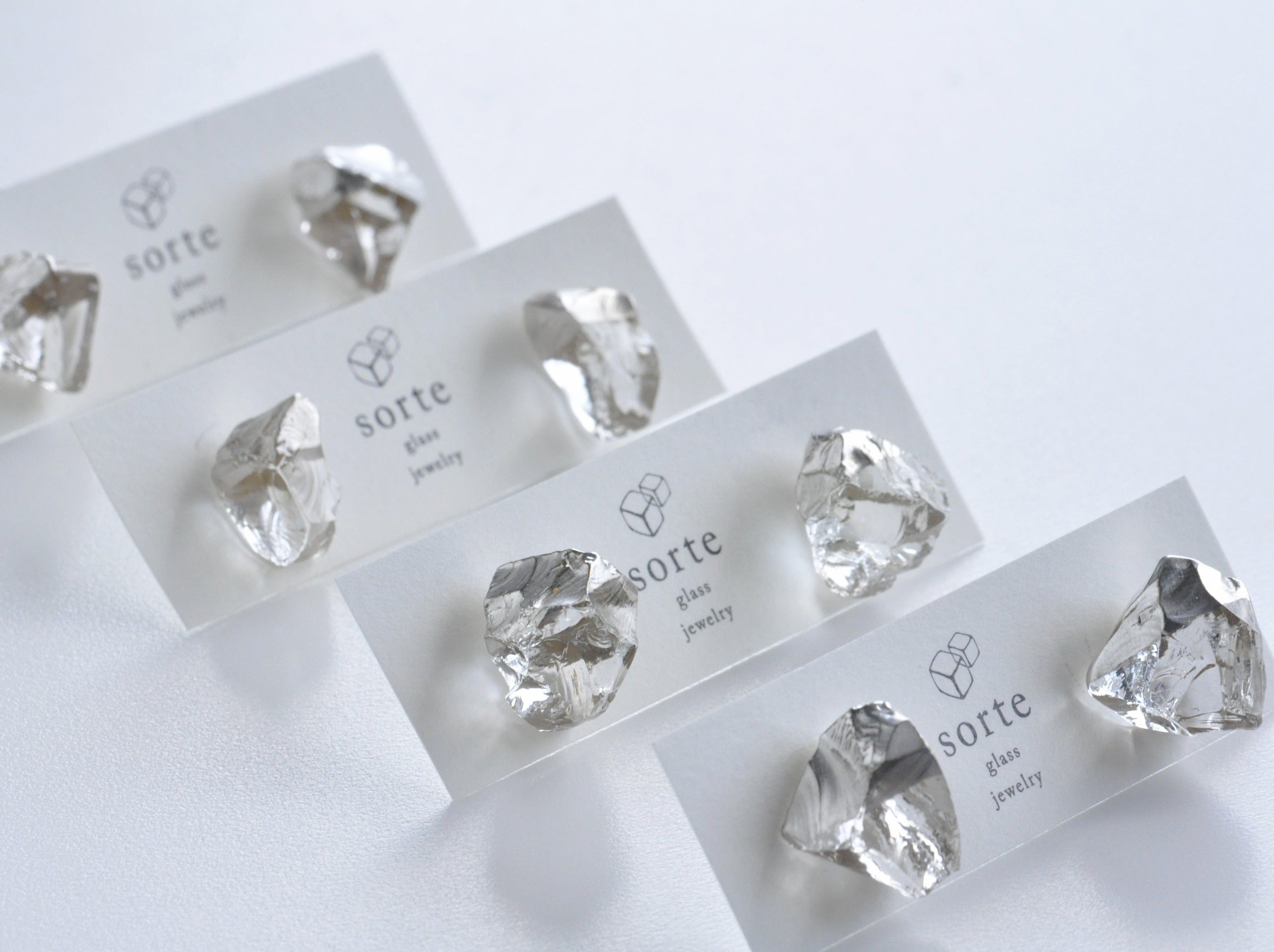 sorte glass jewelry Pierced Earring SGJ-201S