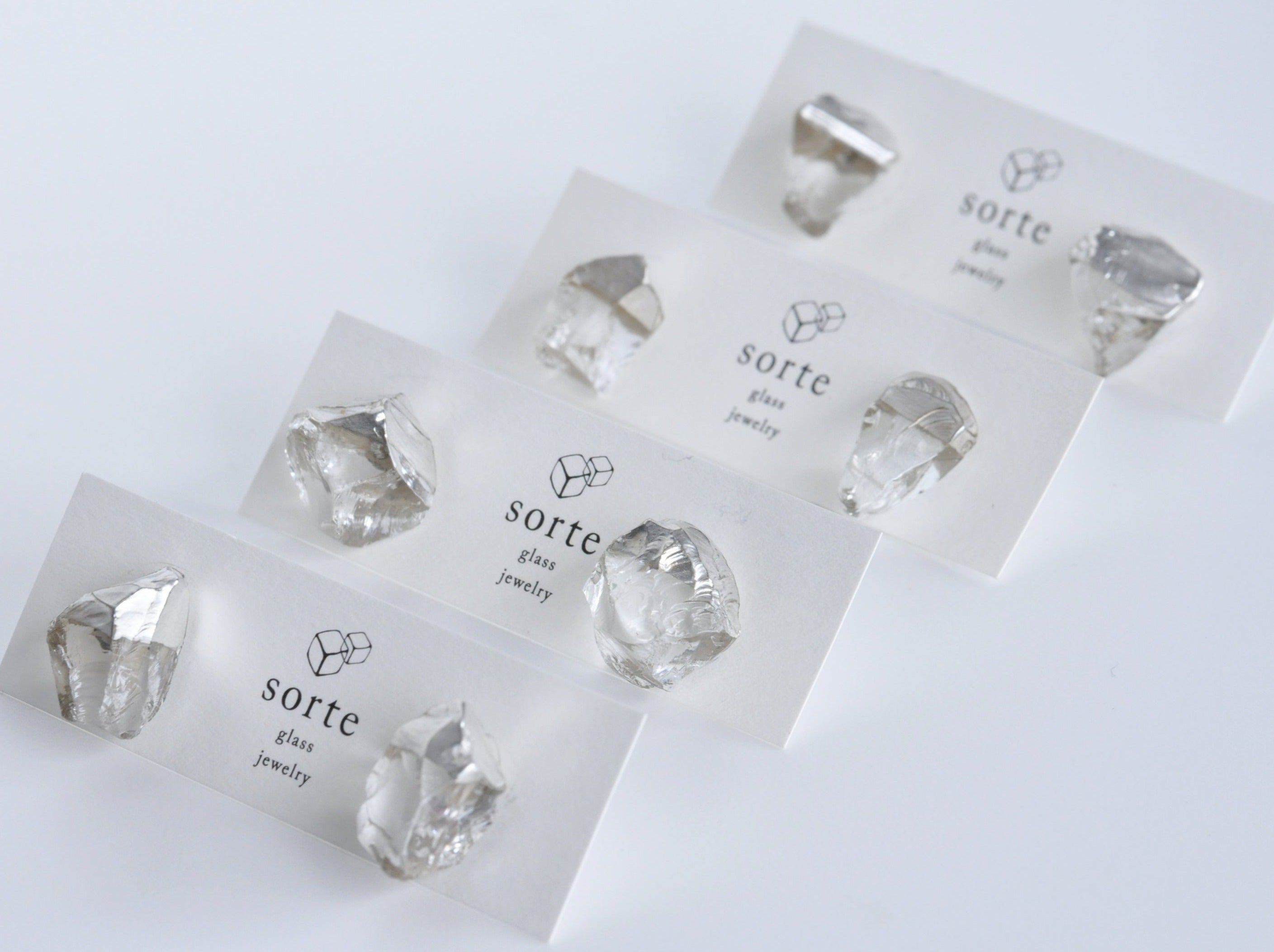 sorte glass jewelry Pierced Earring SGJ-201S
