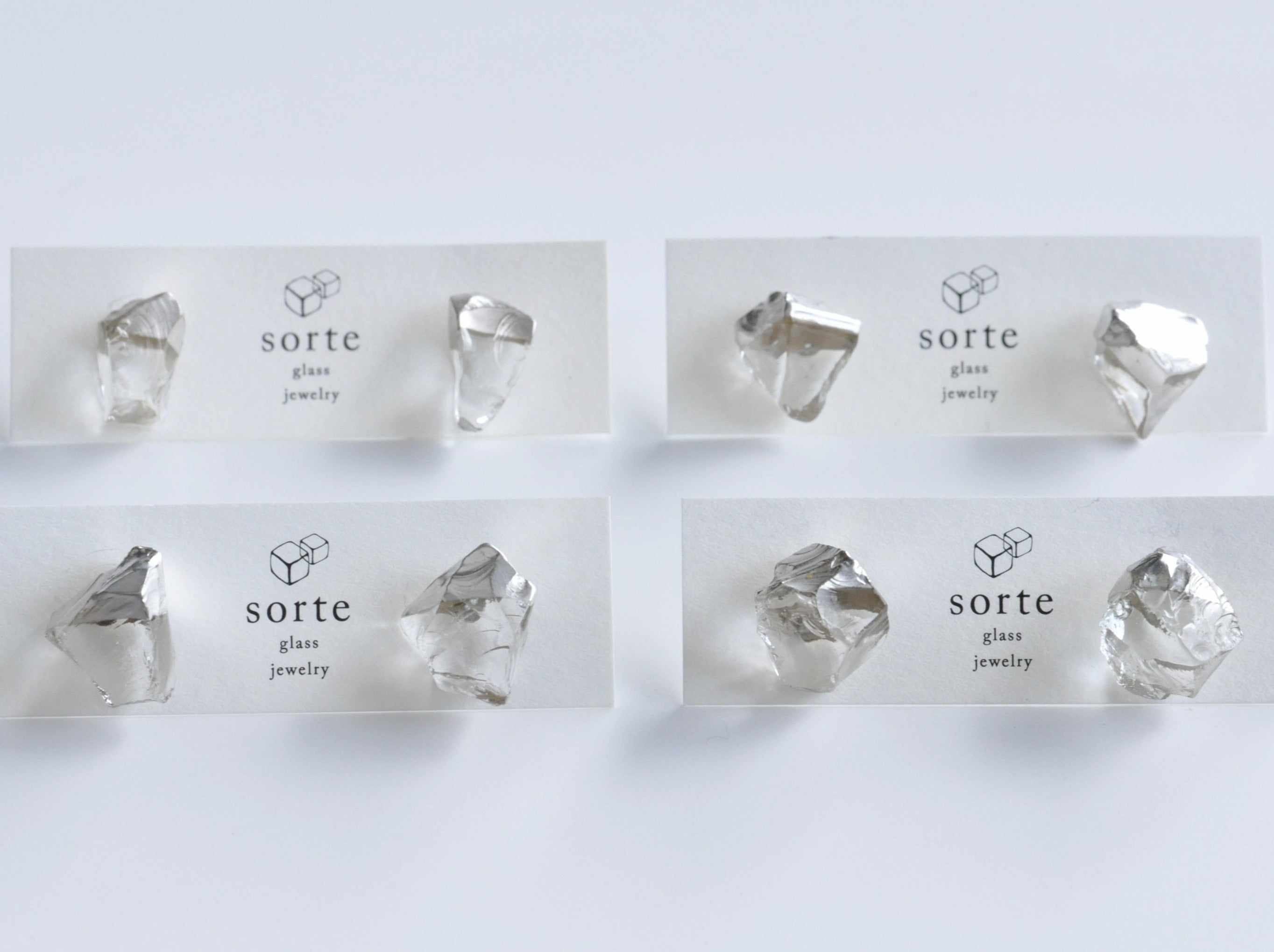 sorte glass jewelry Pierced Earring SGJ-201S