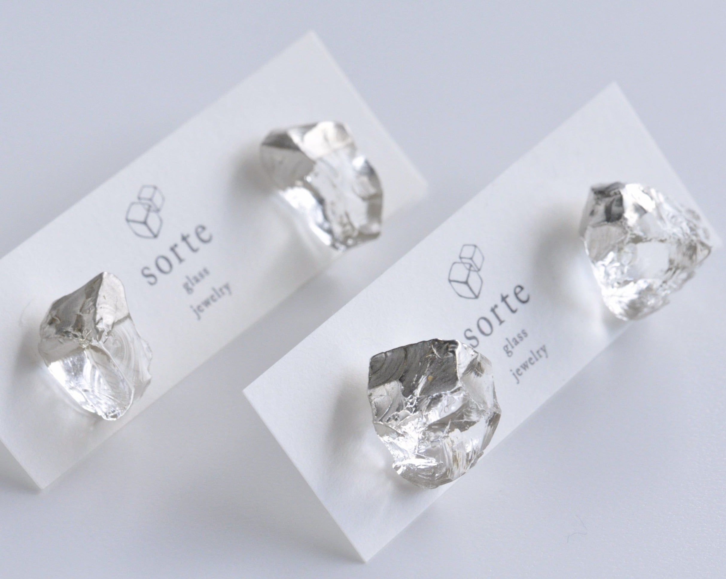 sorte glass jewelry Pierced Earring SGJ-201S