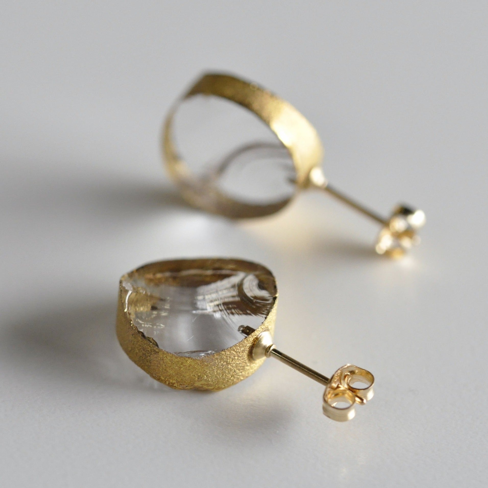 sorte glass jewelry Pierced Earring SGJ-008P