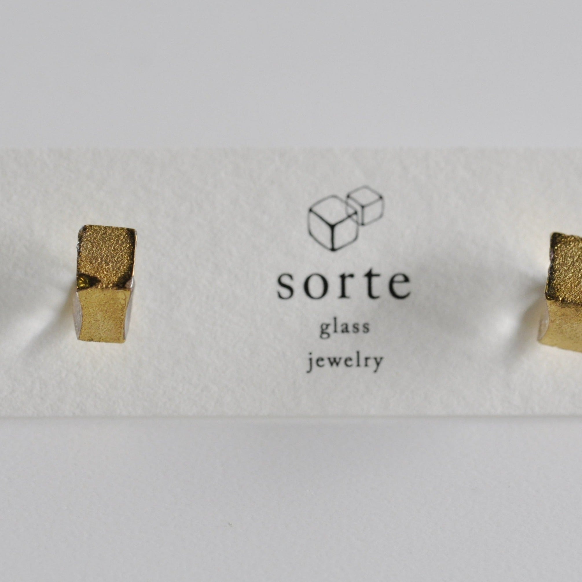 sorte glass jewelry Pierced Earring SGJ-009P