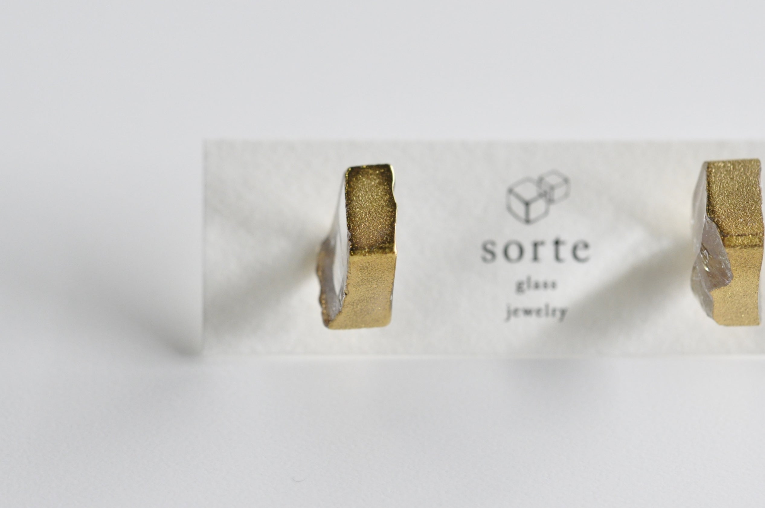 sorte glass jewelry Pierced Earring SGJ-010P