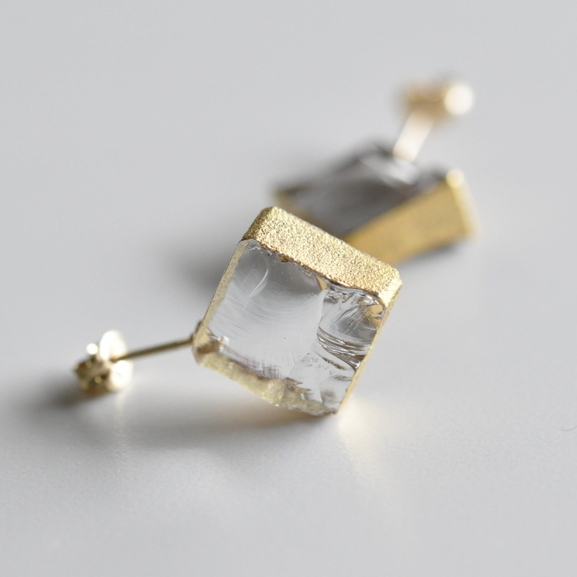 sorte glass jewelry Pierced Earring SGJ-010P