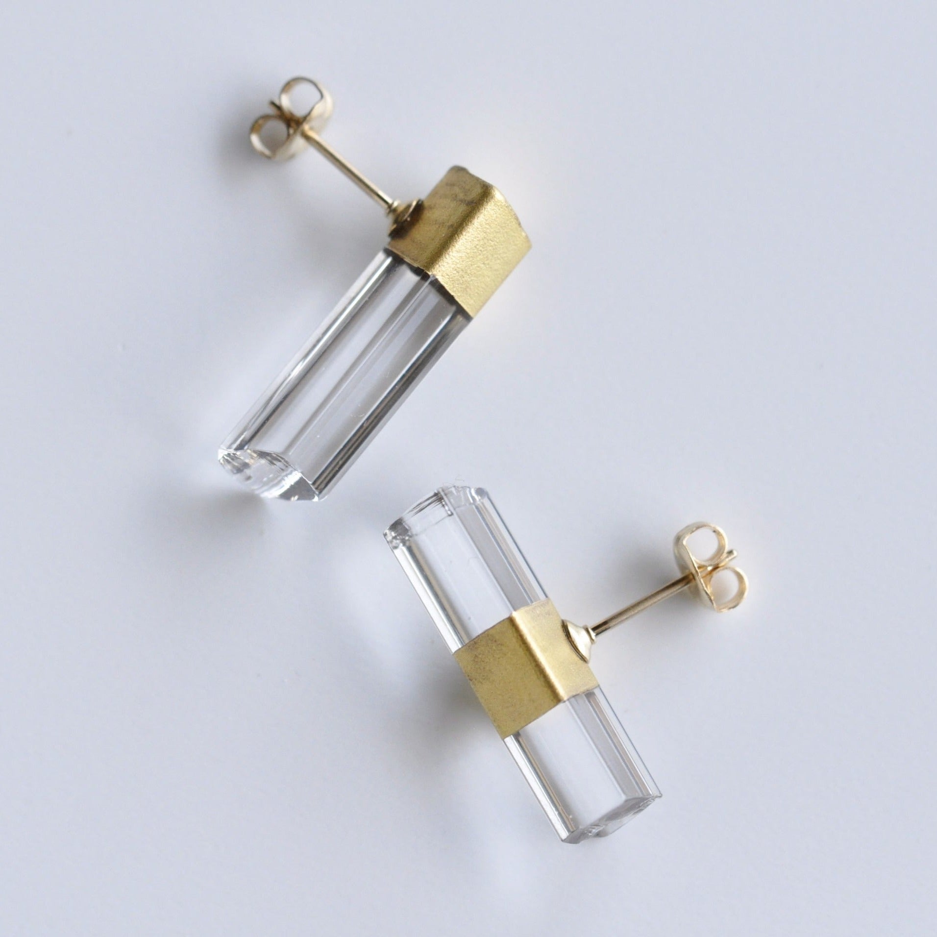 sorte glass jewelry Pierced Earring SGJ-103CG