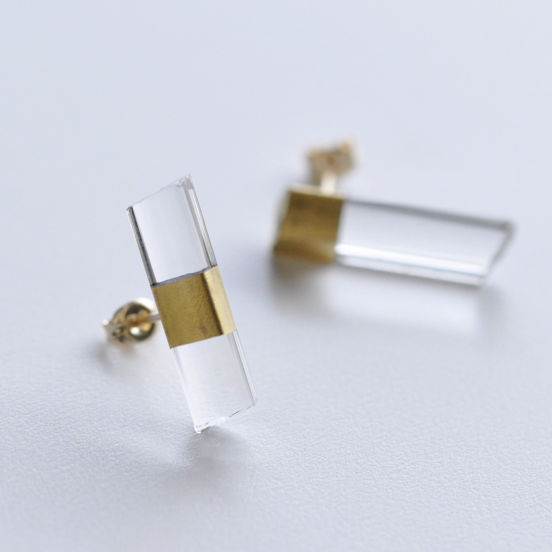 sorte glass jewelry Pierced Earring SGJ-103CG