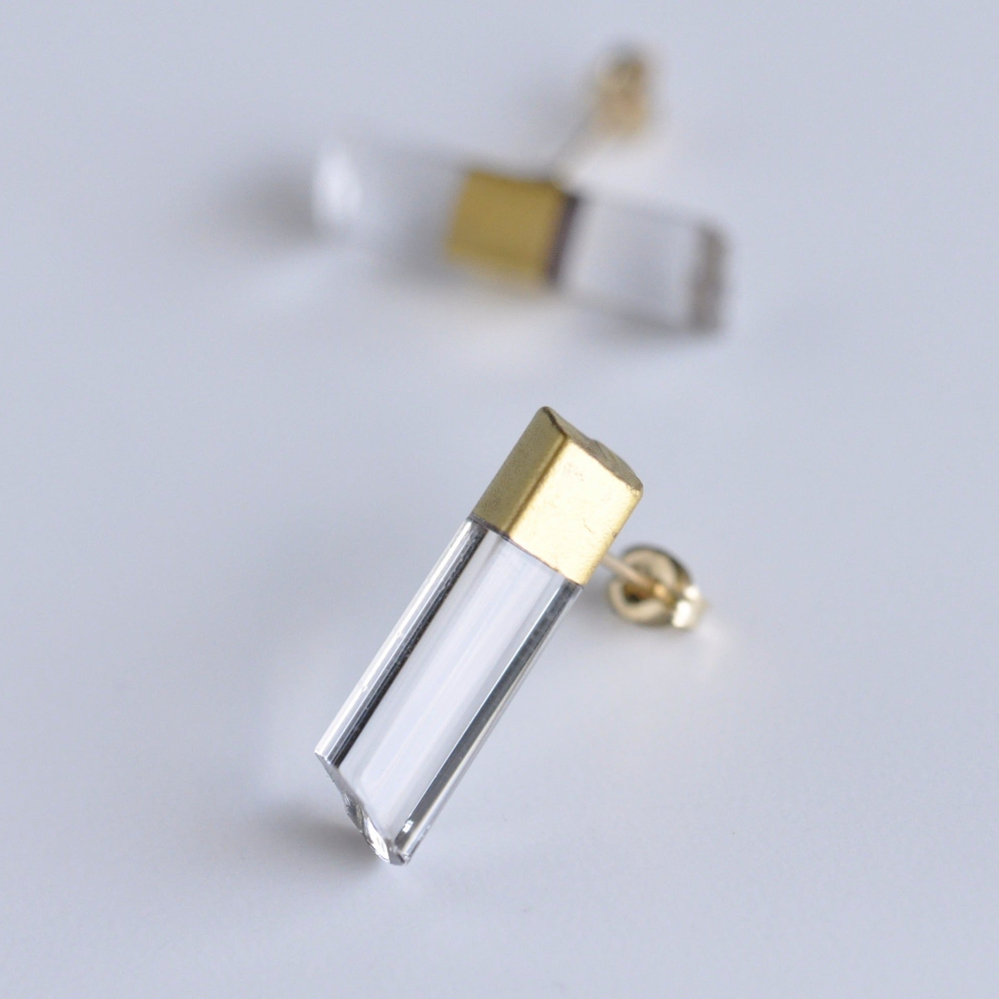 sorte glass jewelry Pierced Earring SGJ-103CG