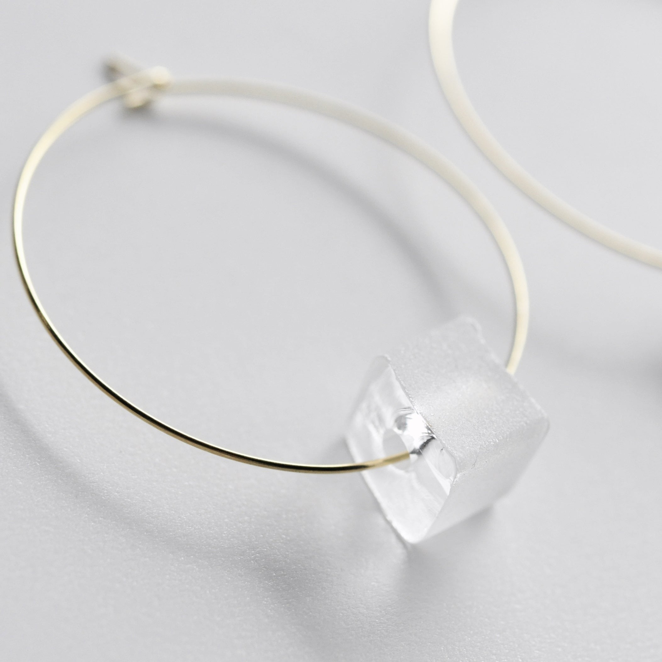 sorte glass jewelry Pierced Earring SGJ-015S