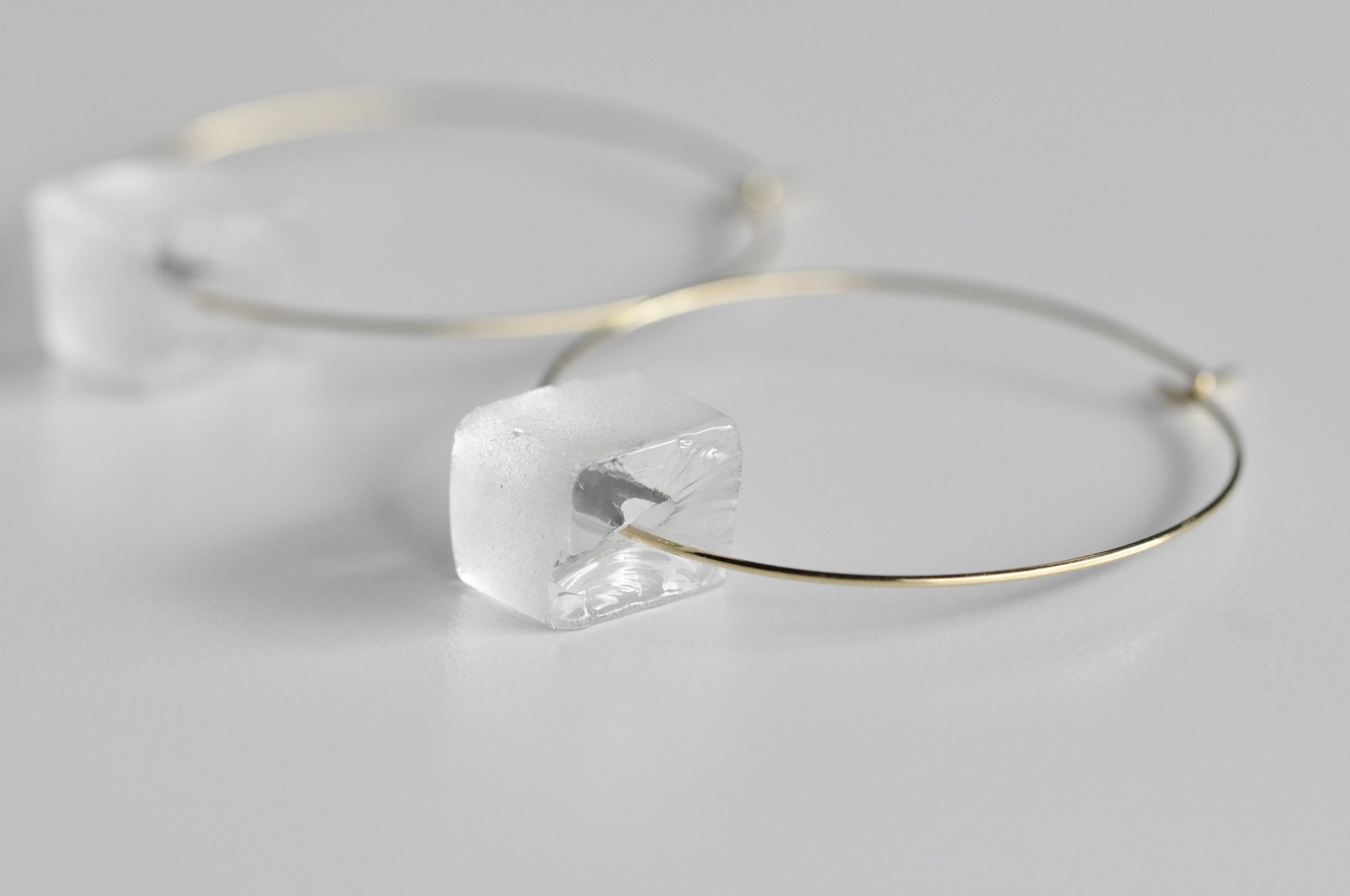 sorte glass jewelry Pierced Earring SGJ-015S