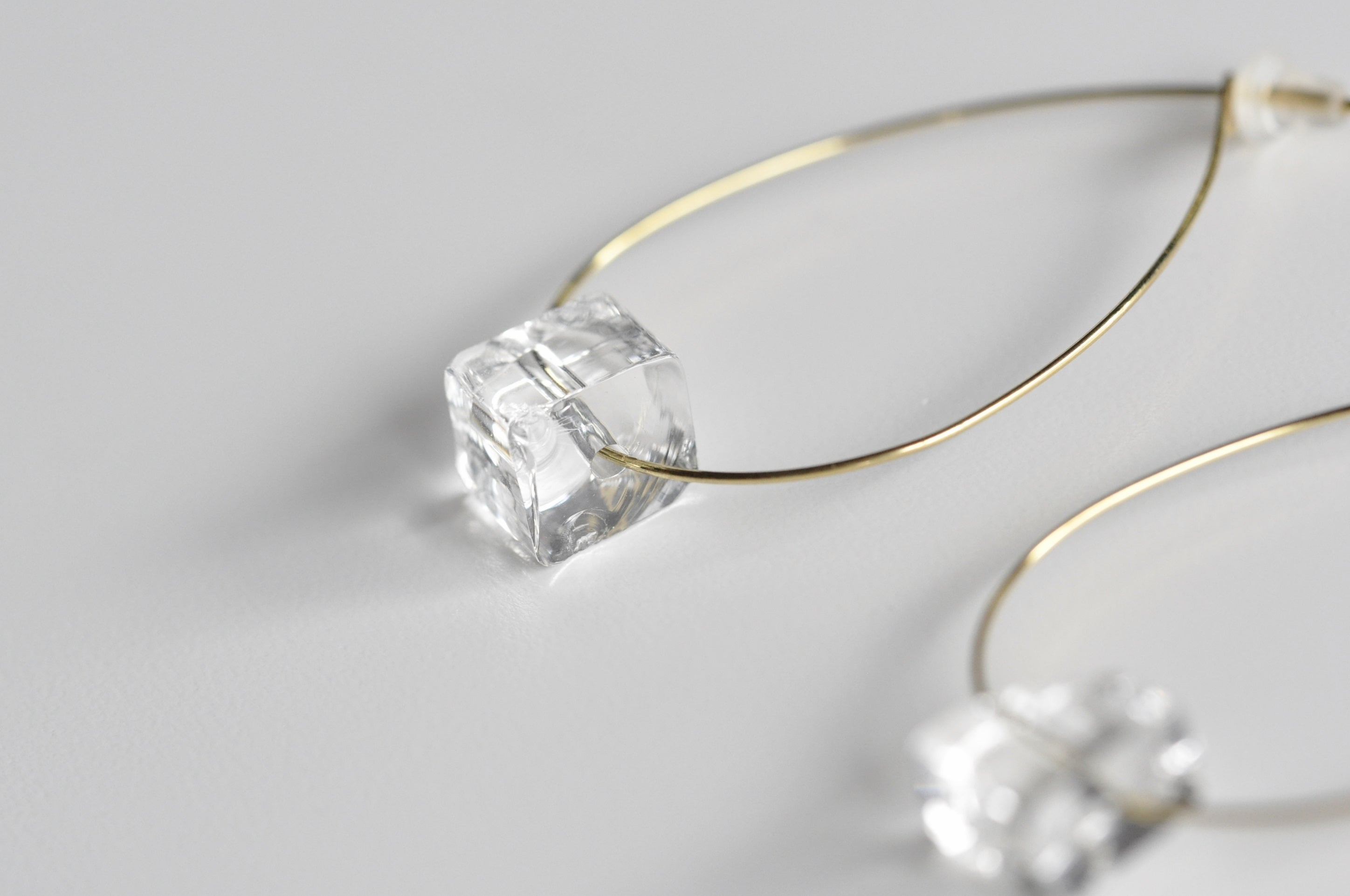 sorte glass jewelry Pierced Earring SGJ-016C
