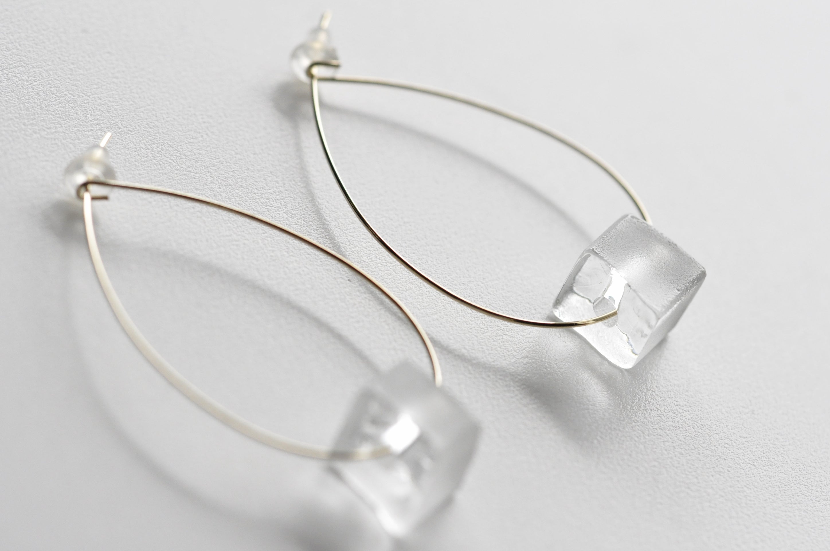 sorte glass jewelry Pierced Earring SGJ-016S