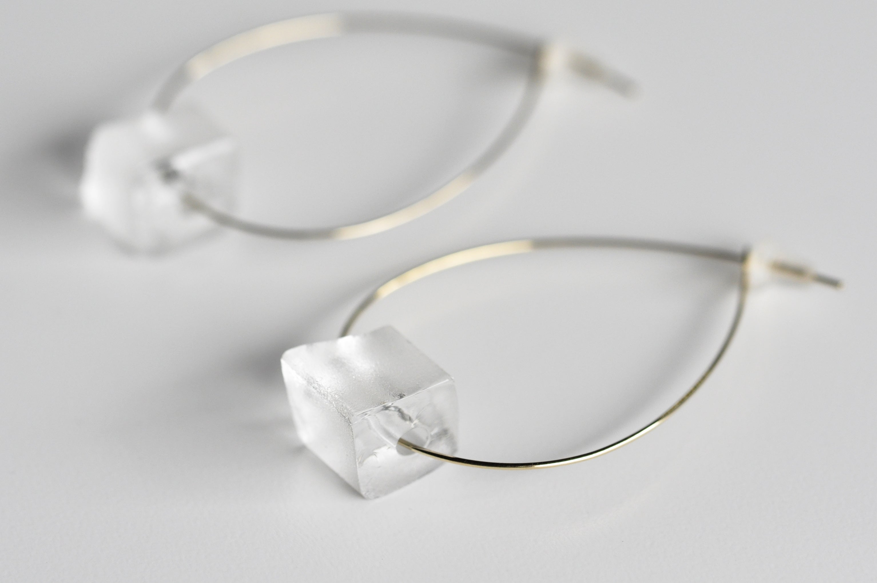 sorte glass jewelry Pierced Earring SGJ-016S