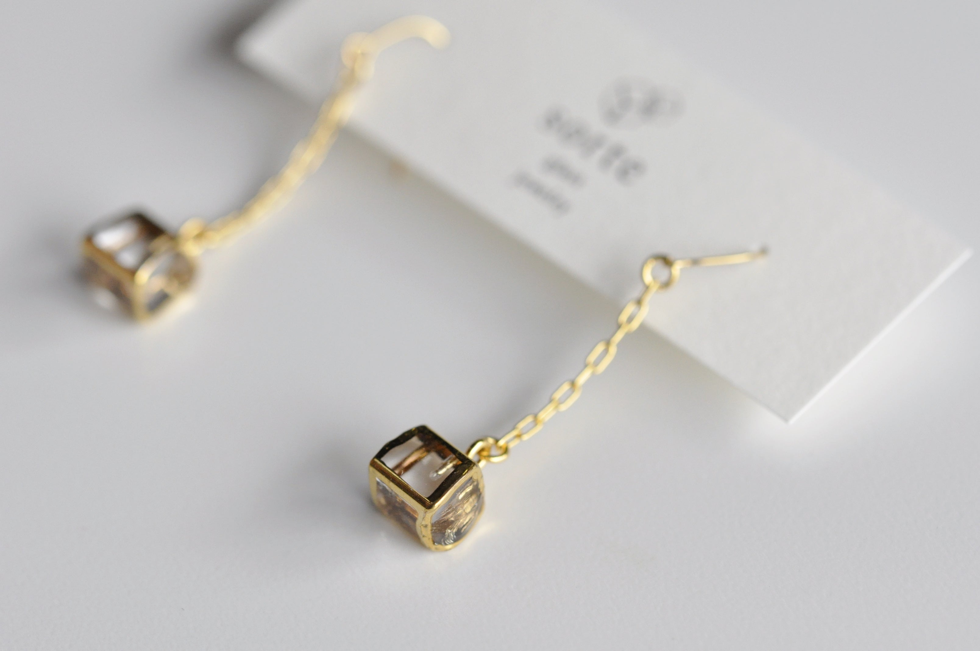 sorte glass jewelry Pierced Earring SGJ-017P