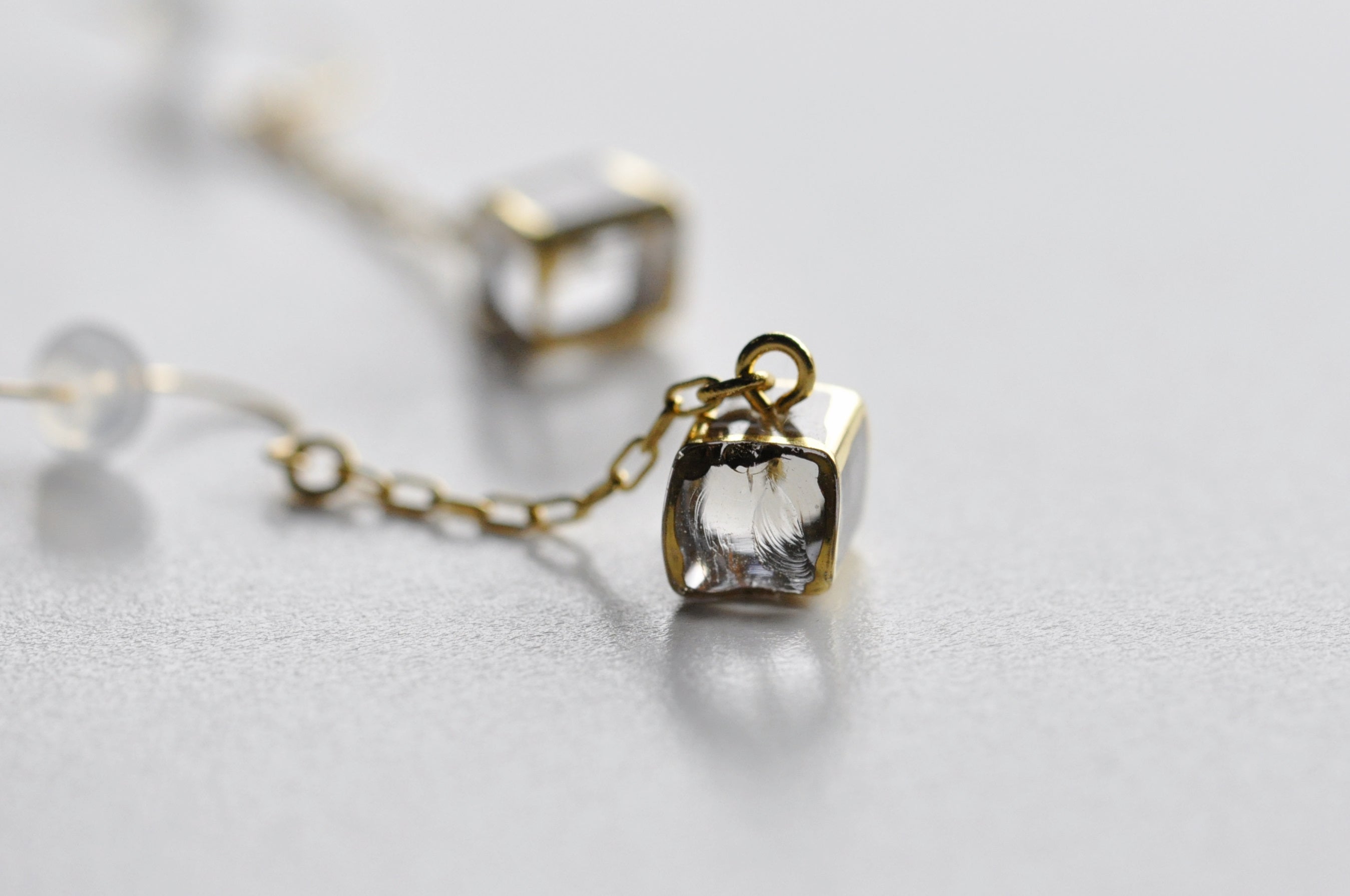 sorte glass jewelry Pierced Earring SGJ-017P