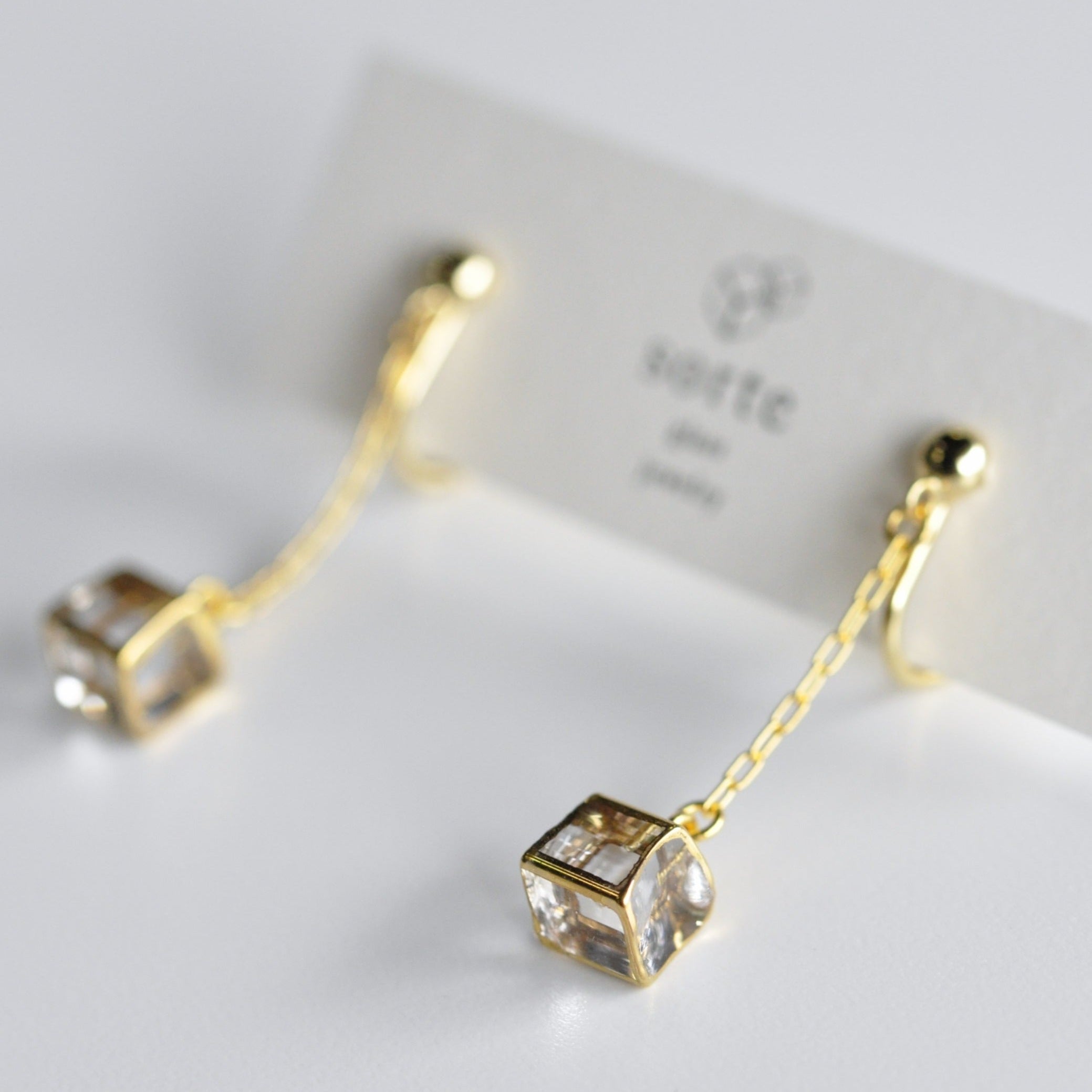 sorte glass jewelry Clip-on Earring SGJ-017E