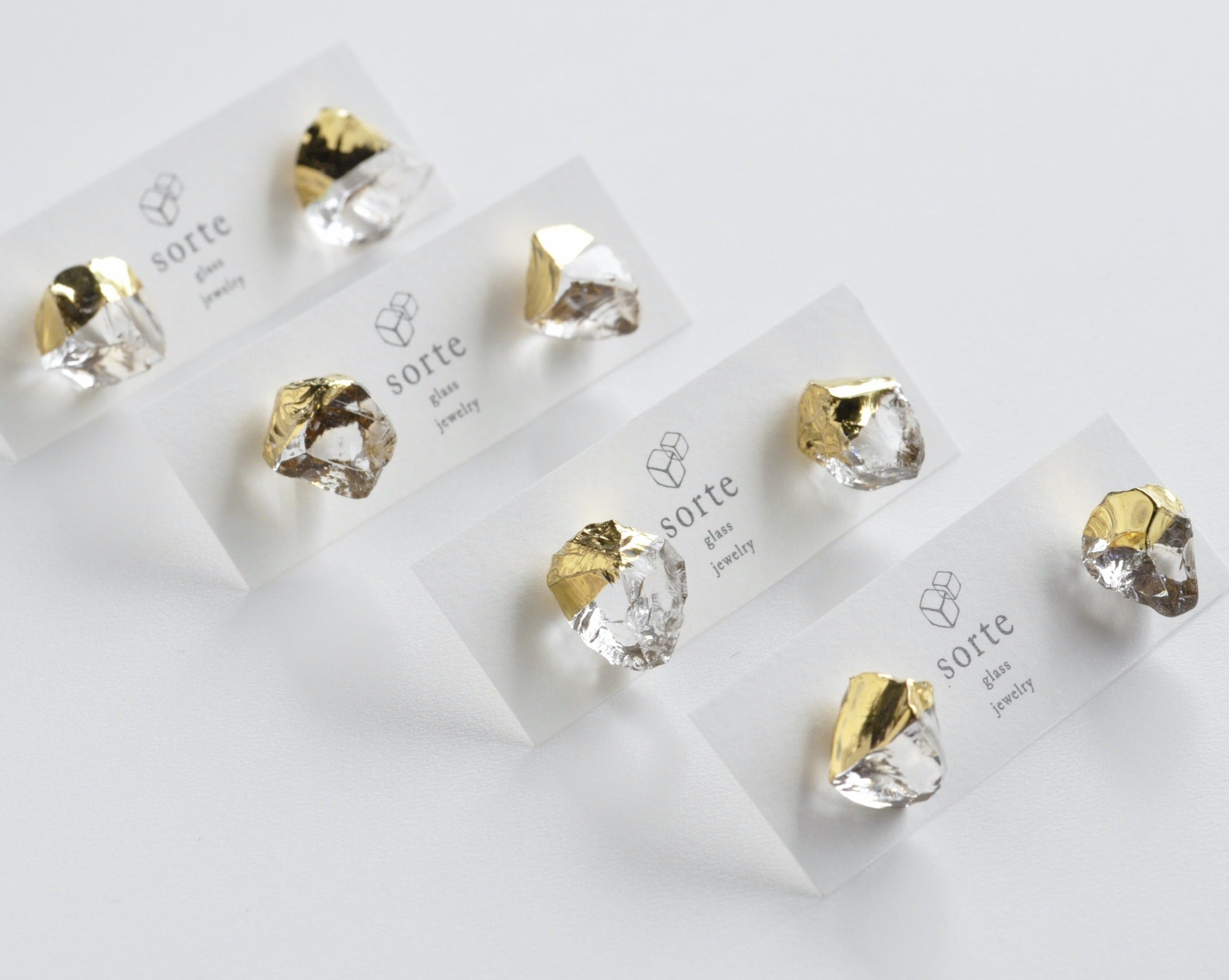 sorte glass jewelry Pierced Earring SGJ-201G