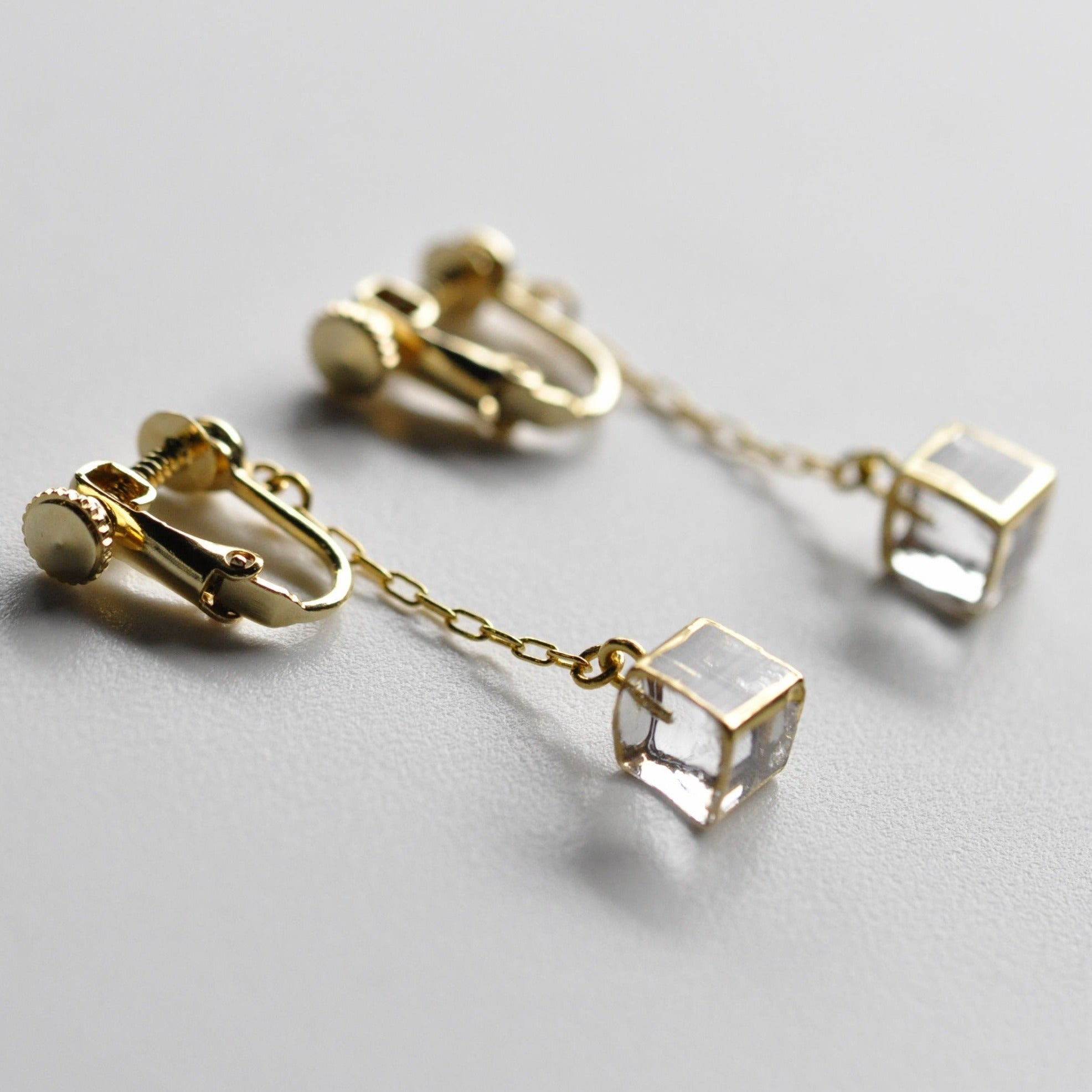 sorte glass jewelry Clip-on Earring SGJ-017E