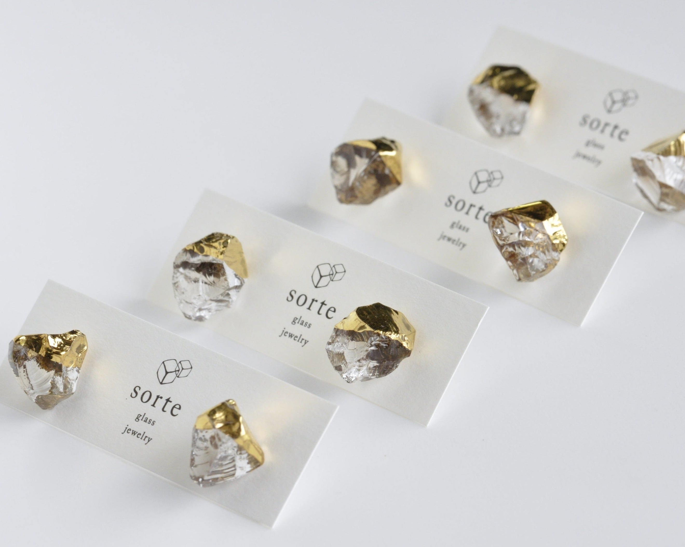 sorte glass jewelry Pierced Earring SGJ-201G