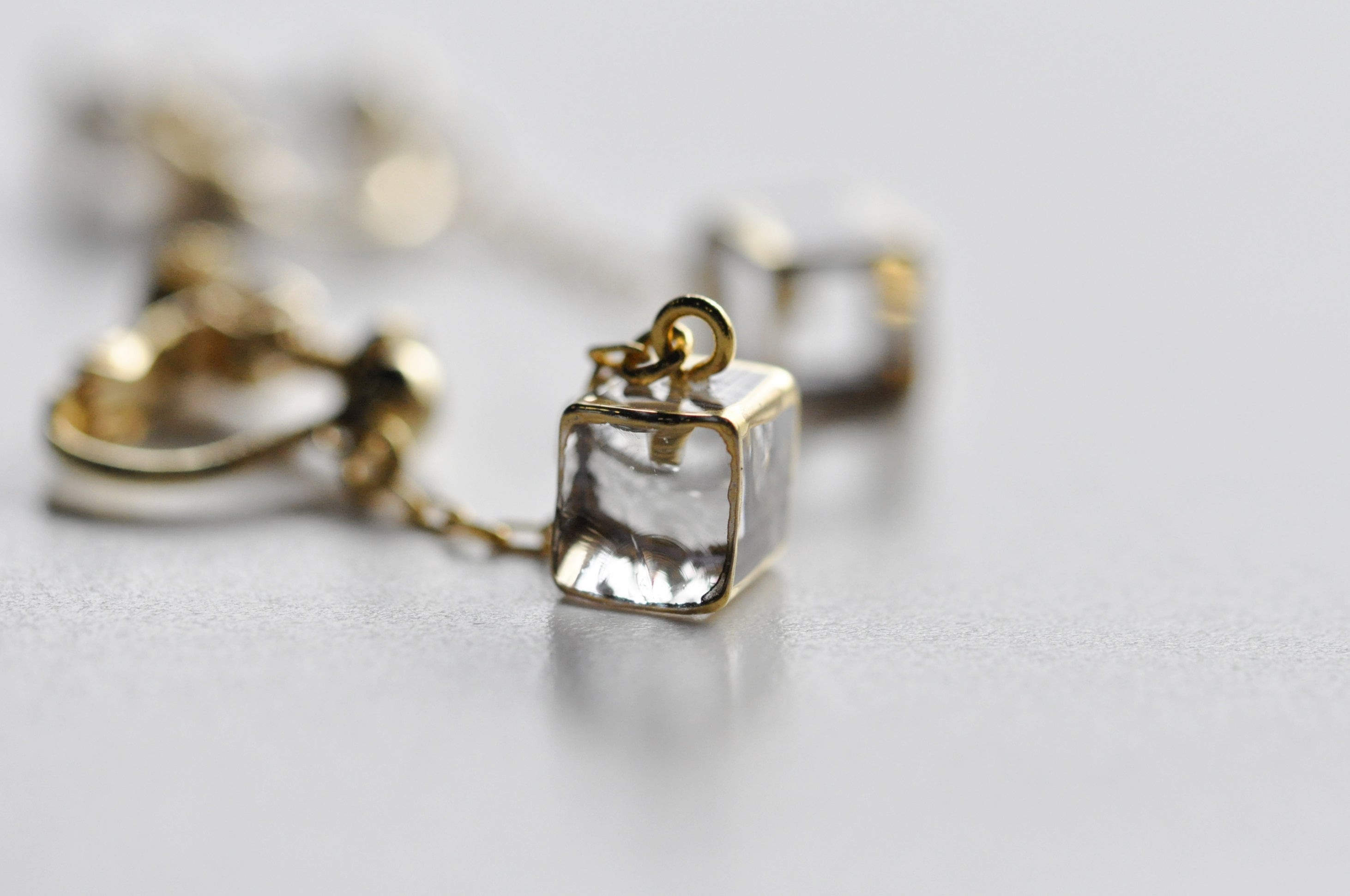 sorte glass jewelry Clip-on Earring SGJ-017E