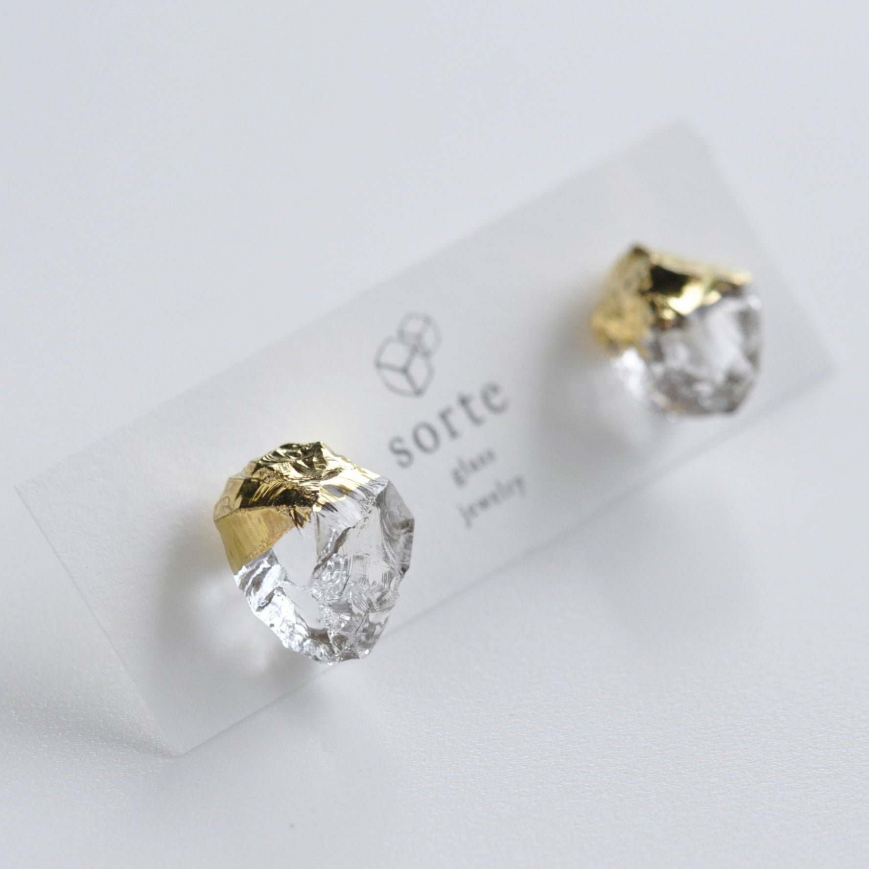 sorte glass jewelry Pierced Earring SGJ-201G