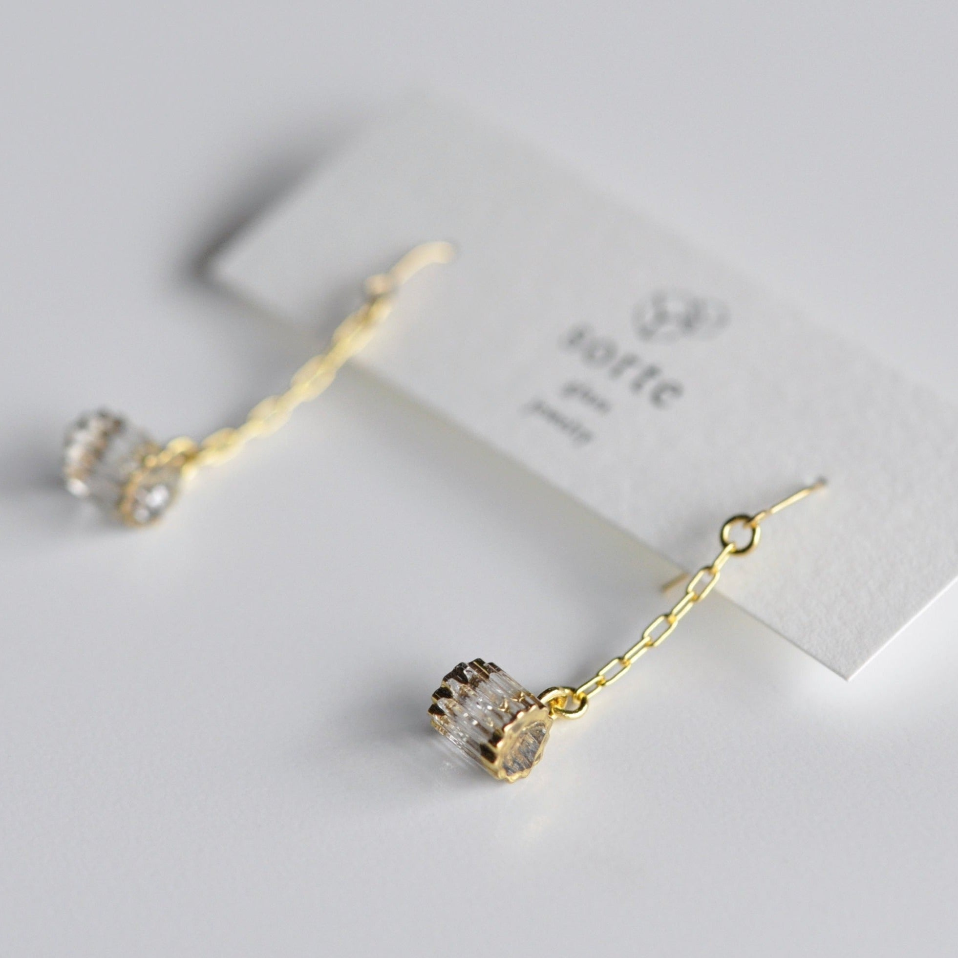 sorte glass jewelry Pierced Earring SGJ-018P