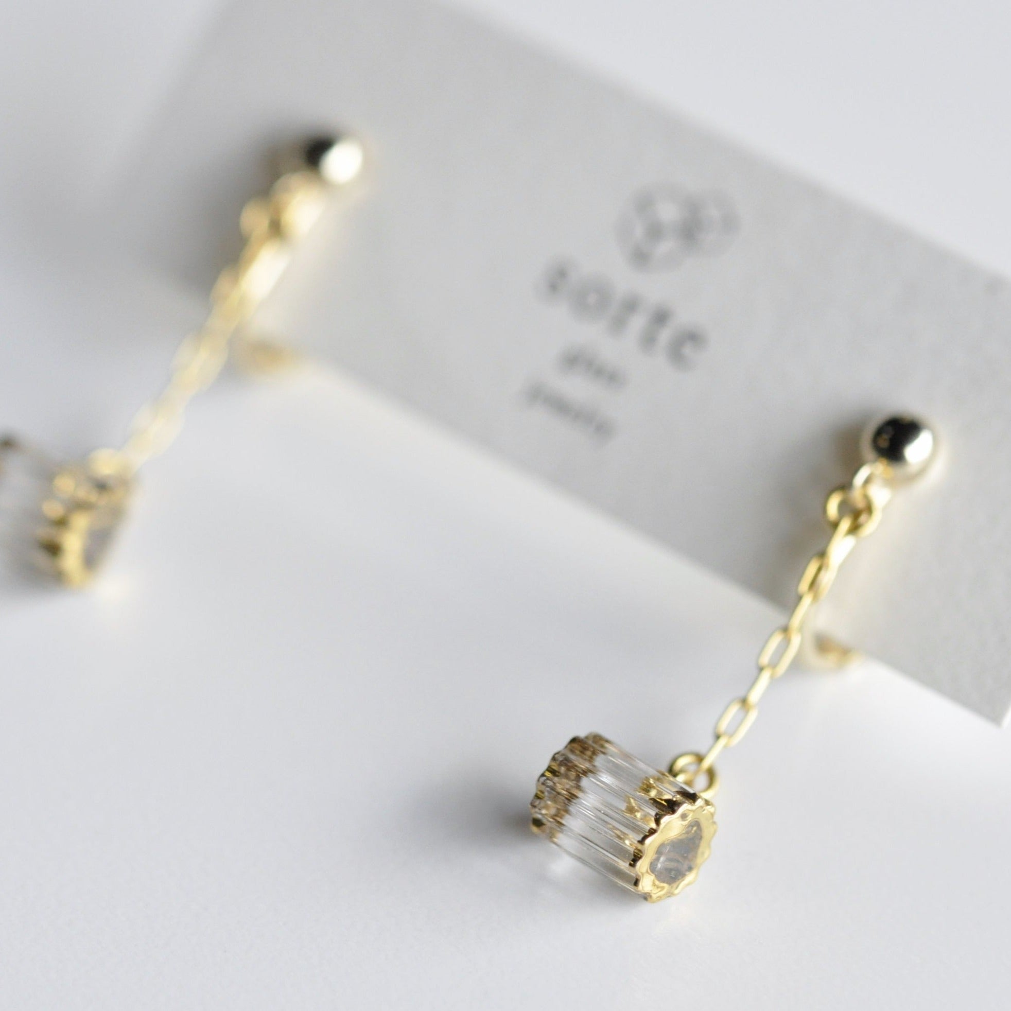 sorte glass jewelry Clip-on Earring SGJ-018E