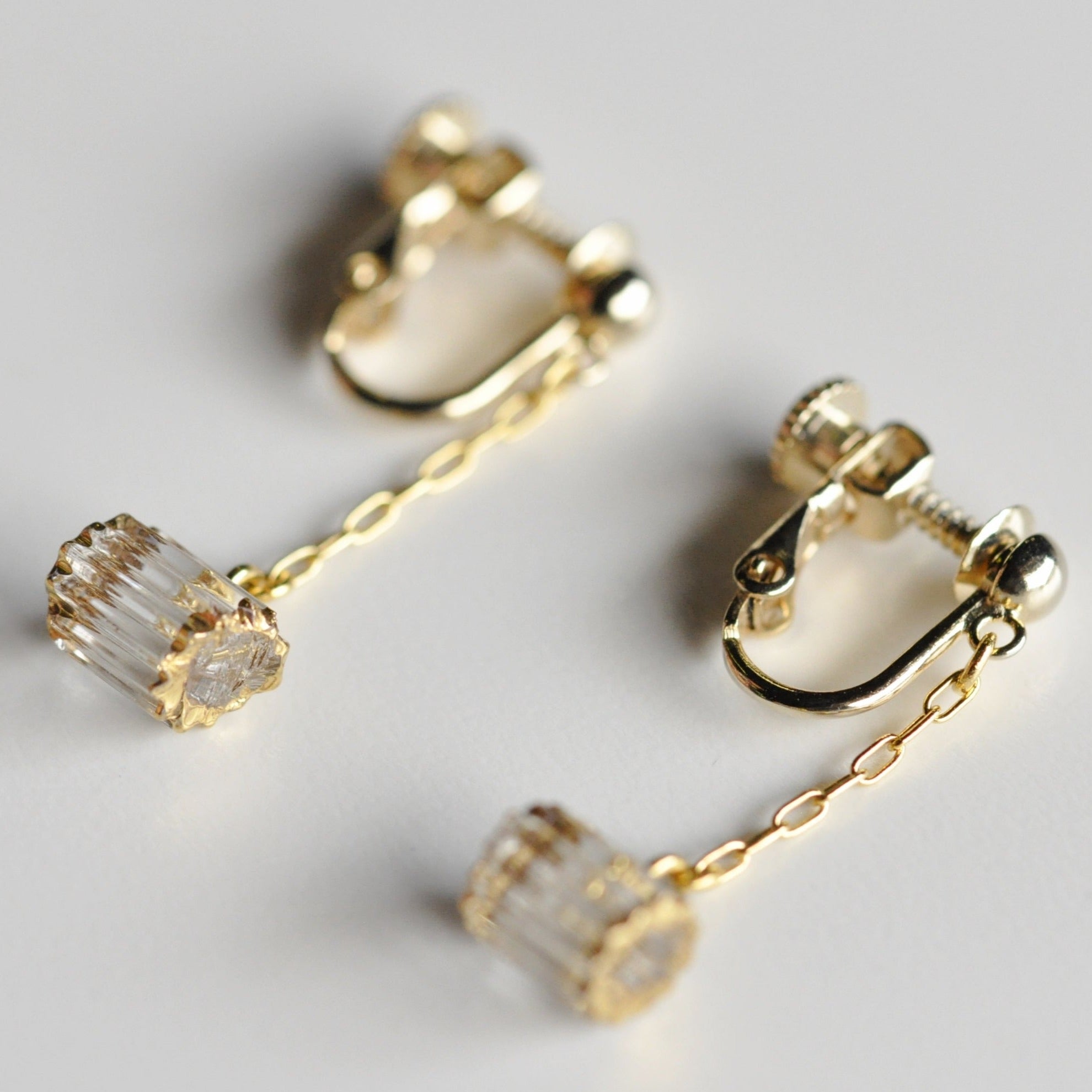 sorte glass jewelry Clip-on Earring SGJ-018E