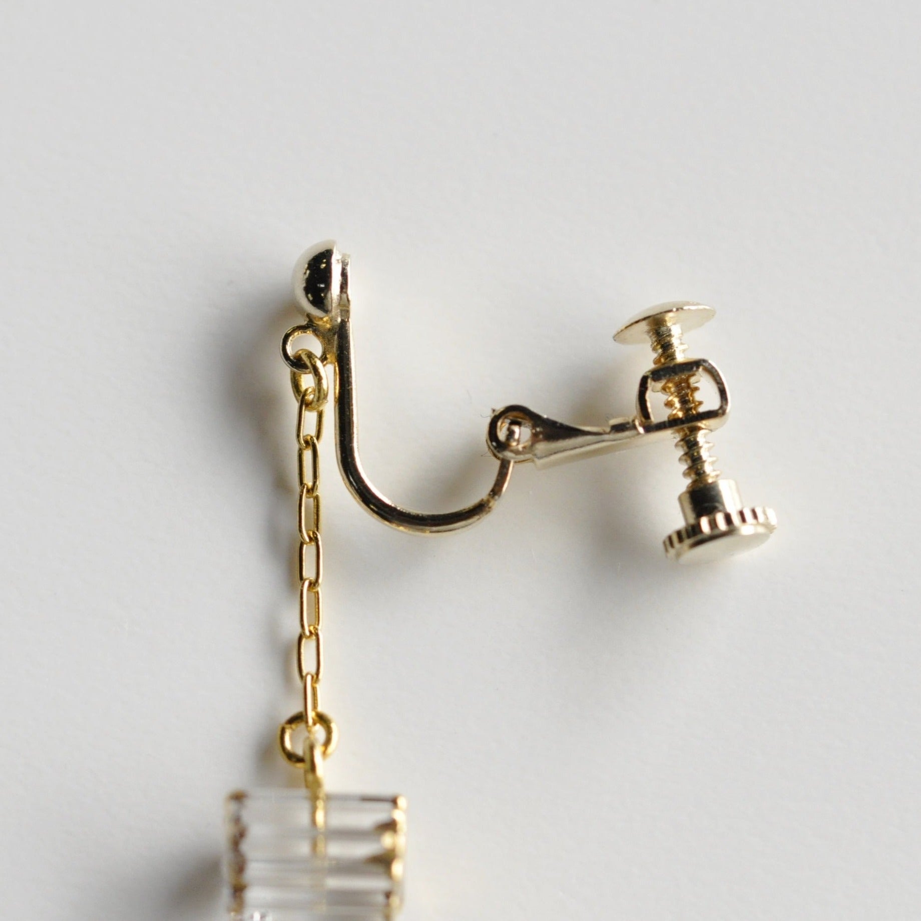 sorte glass jewelry Clip-on Earring SGJ-018E