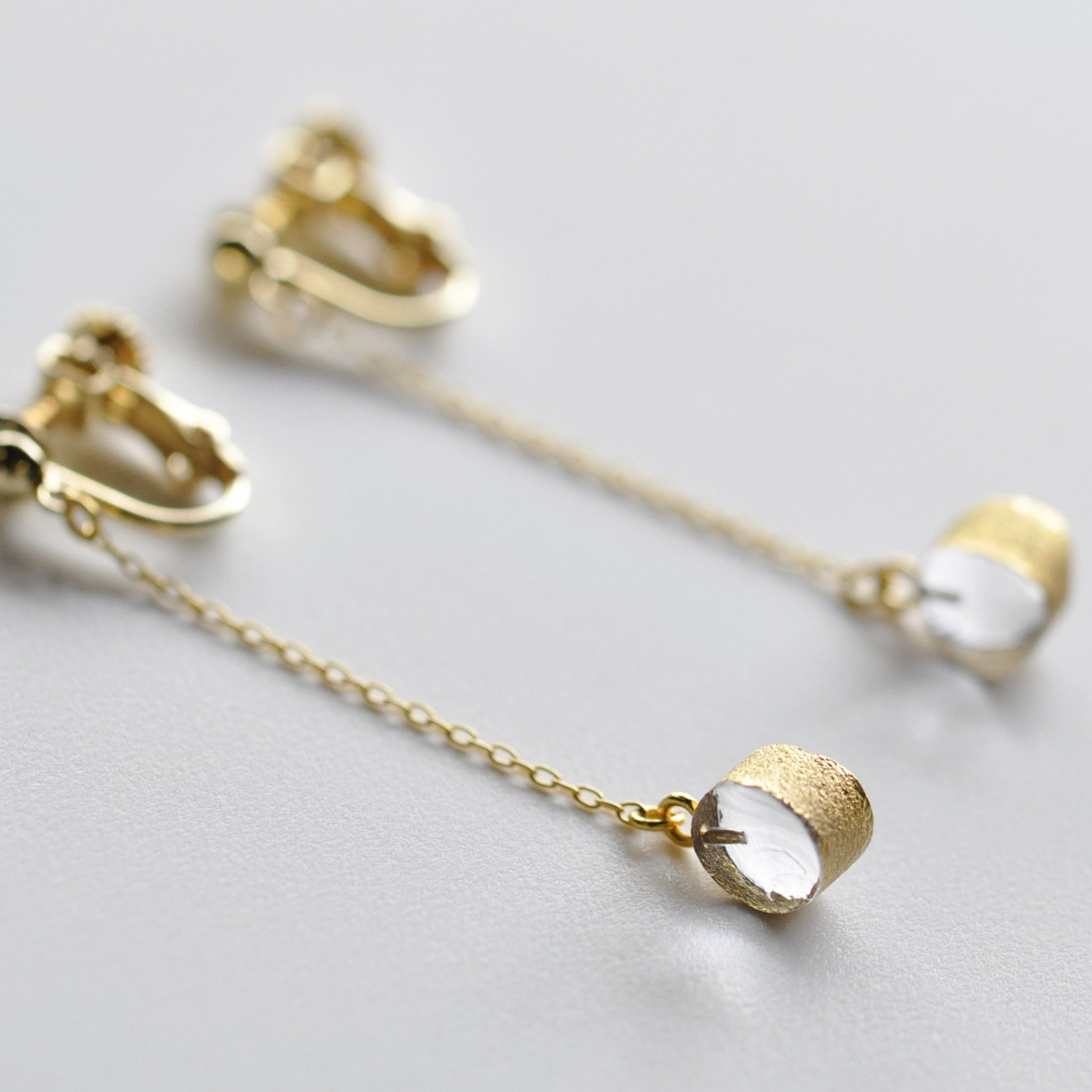 sorte glass jewelry Clip-on Earring SGJ-019E