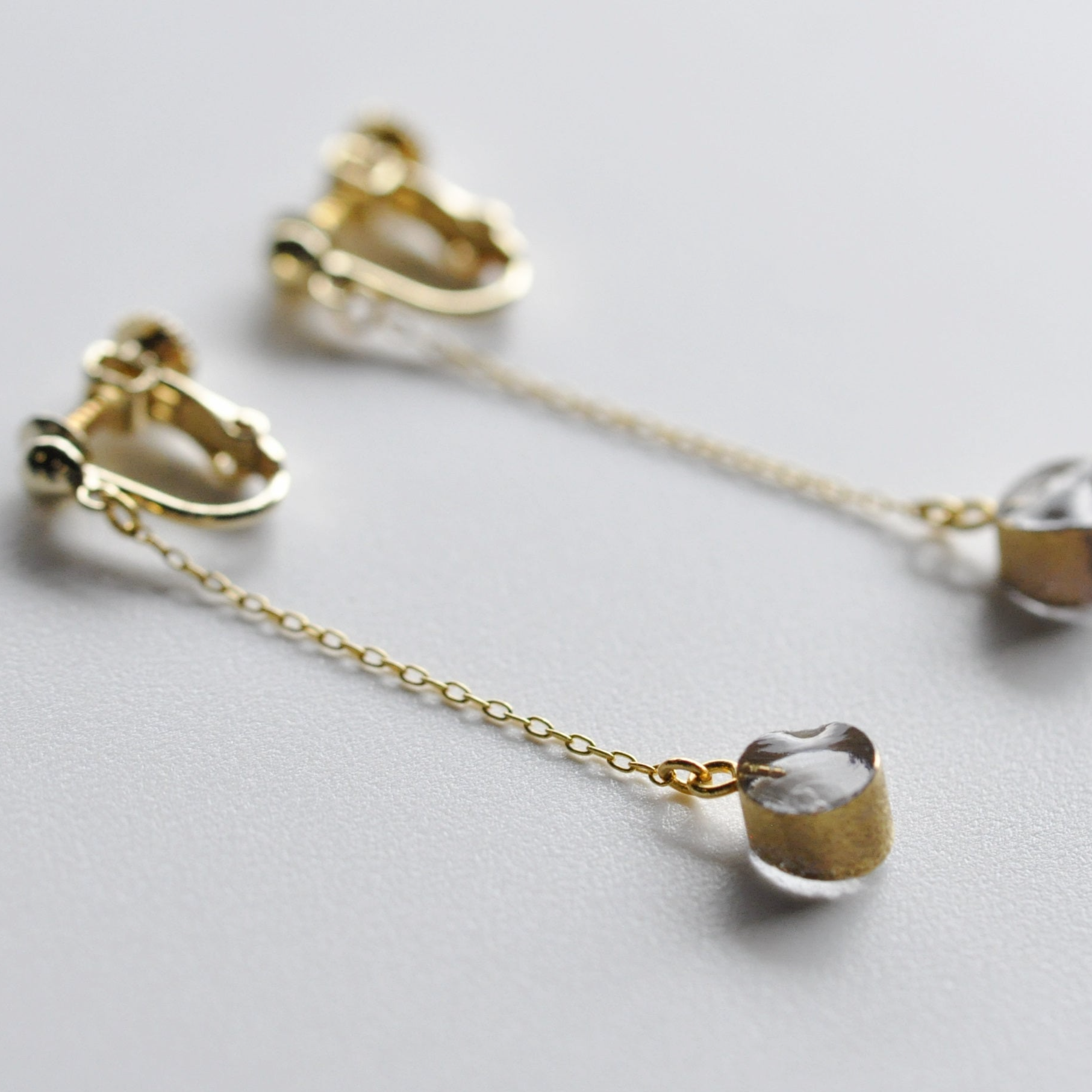 sorte glass jewelry Clip-on Earring SGJ-019E