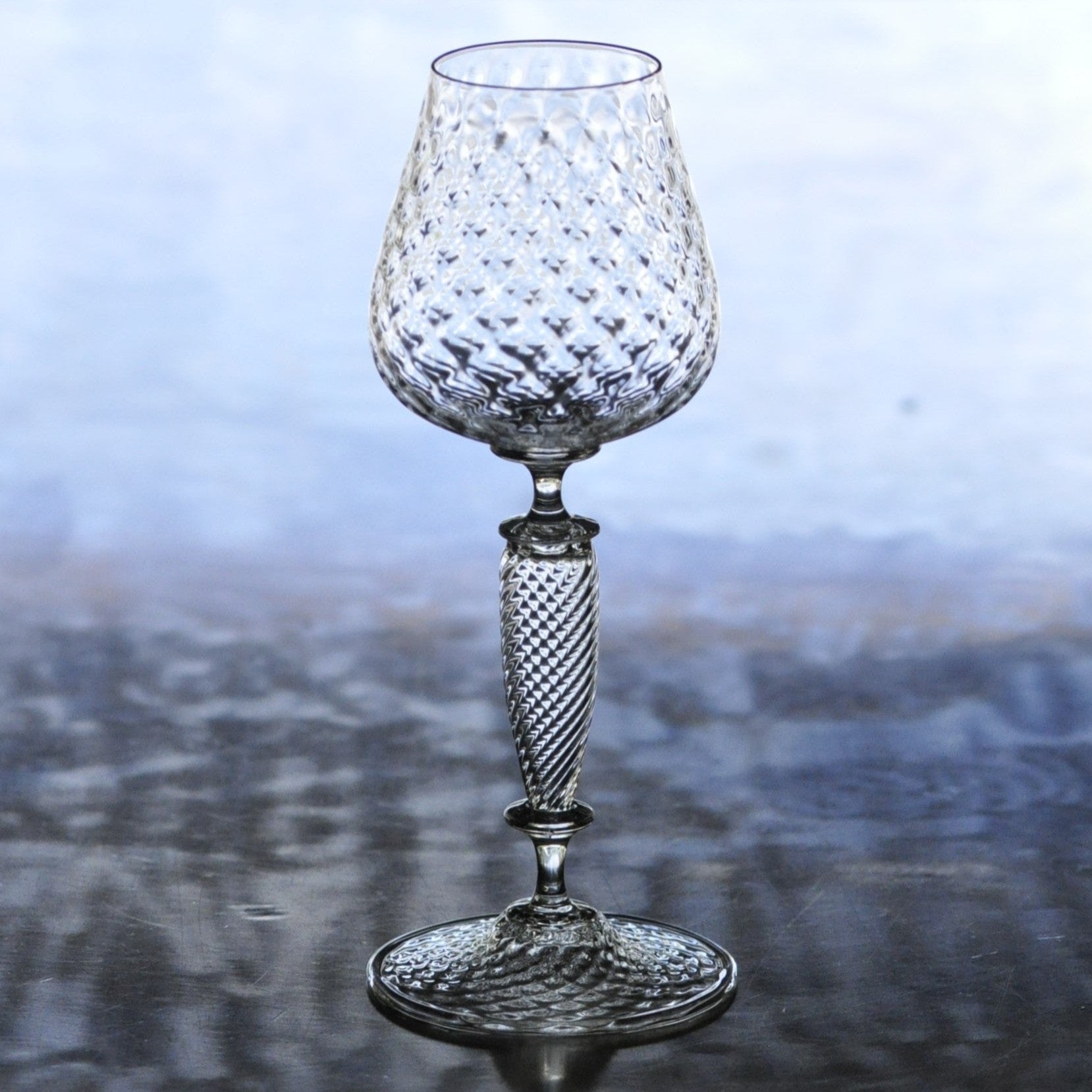 Goblet diamond cup