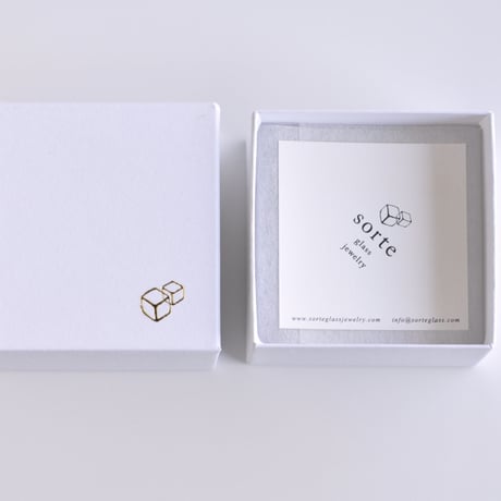 sorte glass jewelry Pierced Earring SGJ-001P