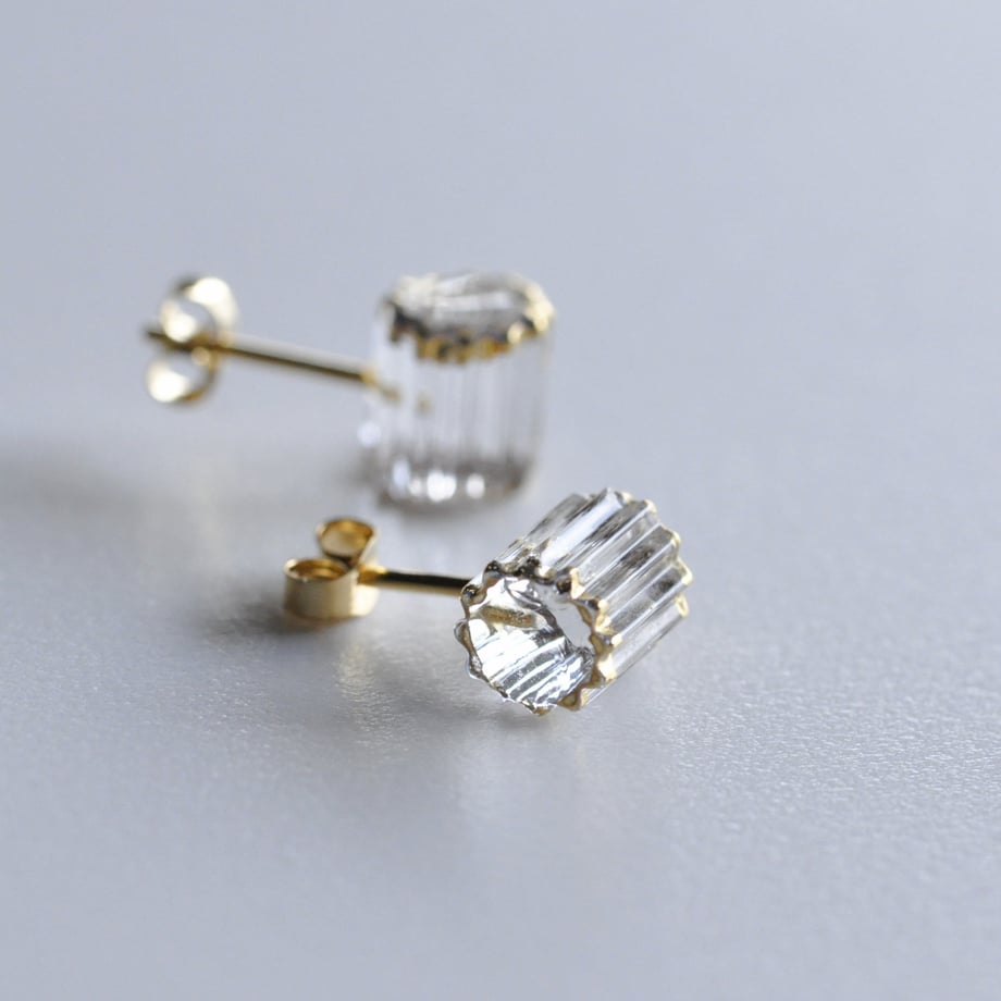 sorte glass jewelry Pierced Earring SGJ-002P