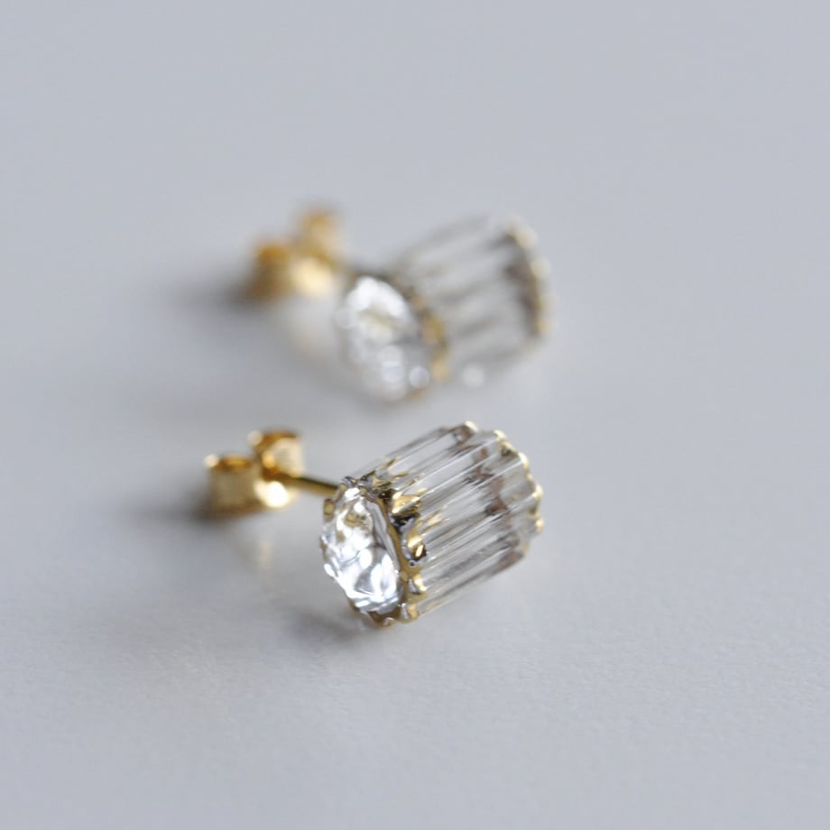 sorte glass jewelry Pierced Earring SGJ-002P