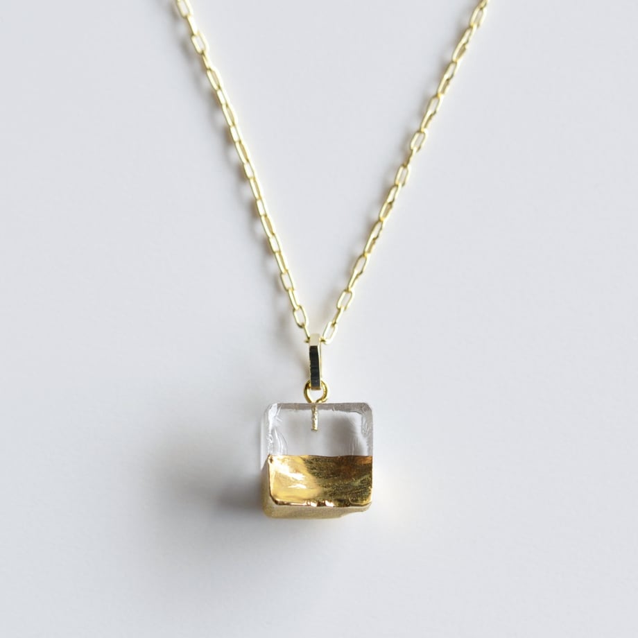 sorte glass jewelry Necklace SGJ-021SQ