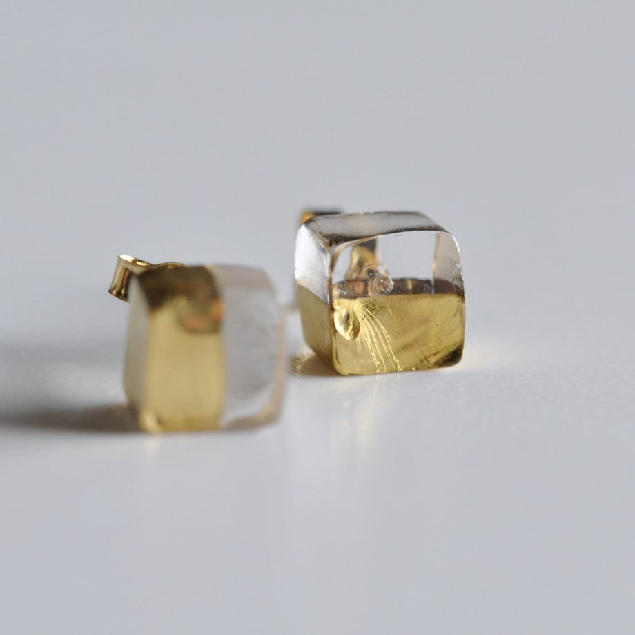 sorte glass jewelry Pierced Earring SGJ-003P