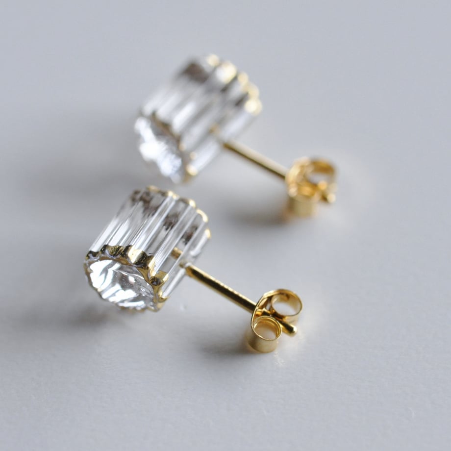 sorte glass jewelry Pierced Earring SGJ-002P