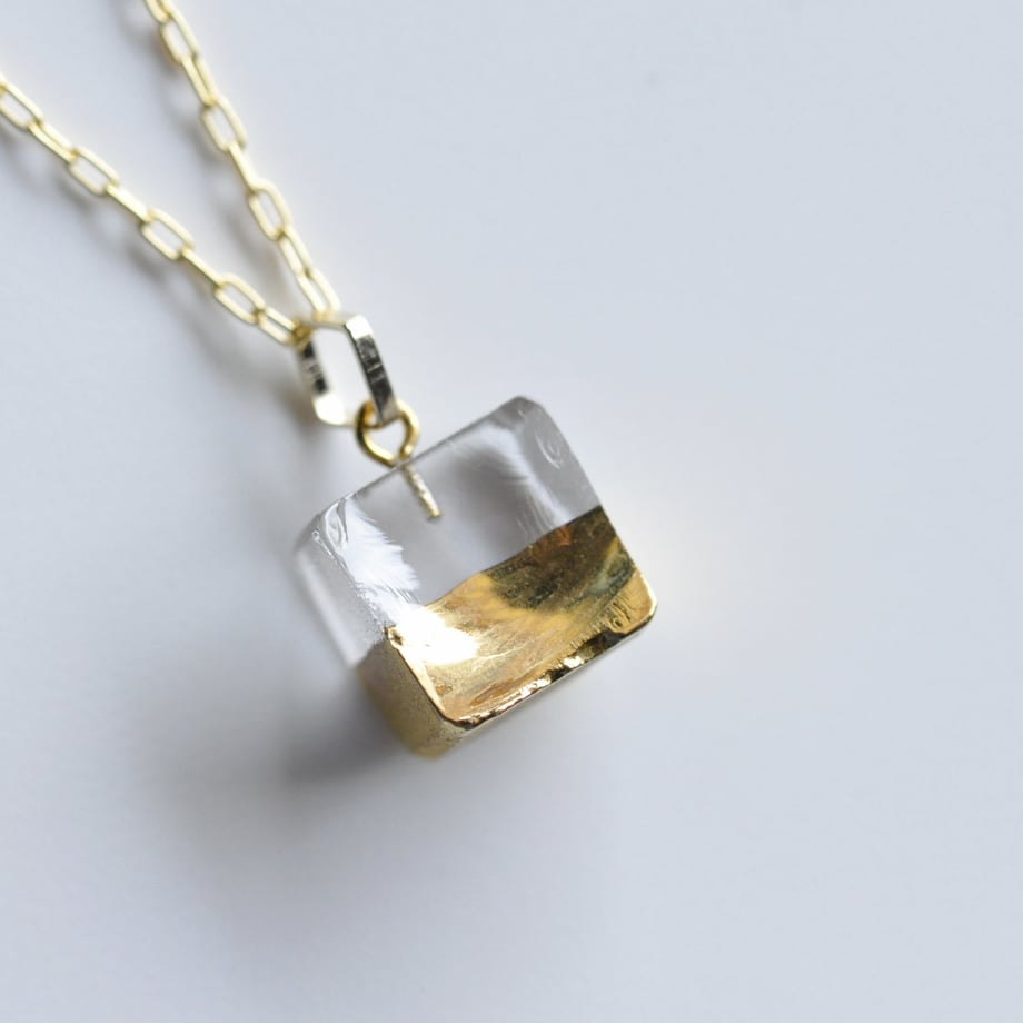 sorte glass jewelry Necklace SGJ-021SQ