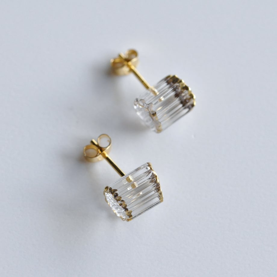 sorte glass jewelry Pierced Earring SGJ-002P