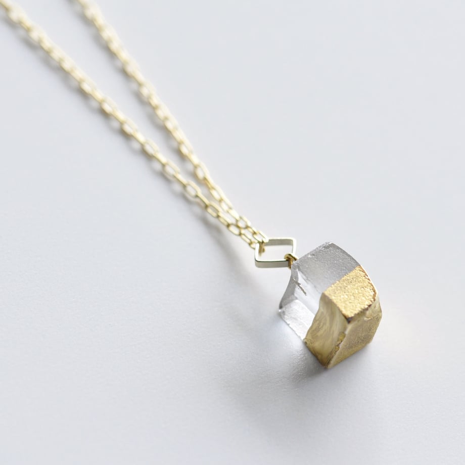 sorte glass jewelry Necklace SGJ-021SQ